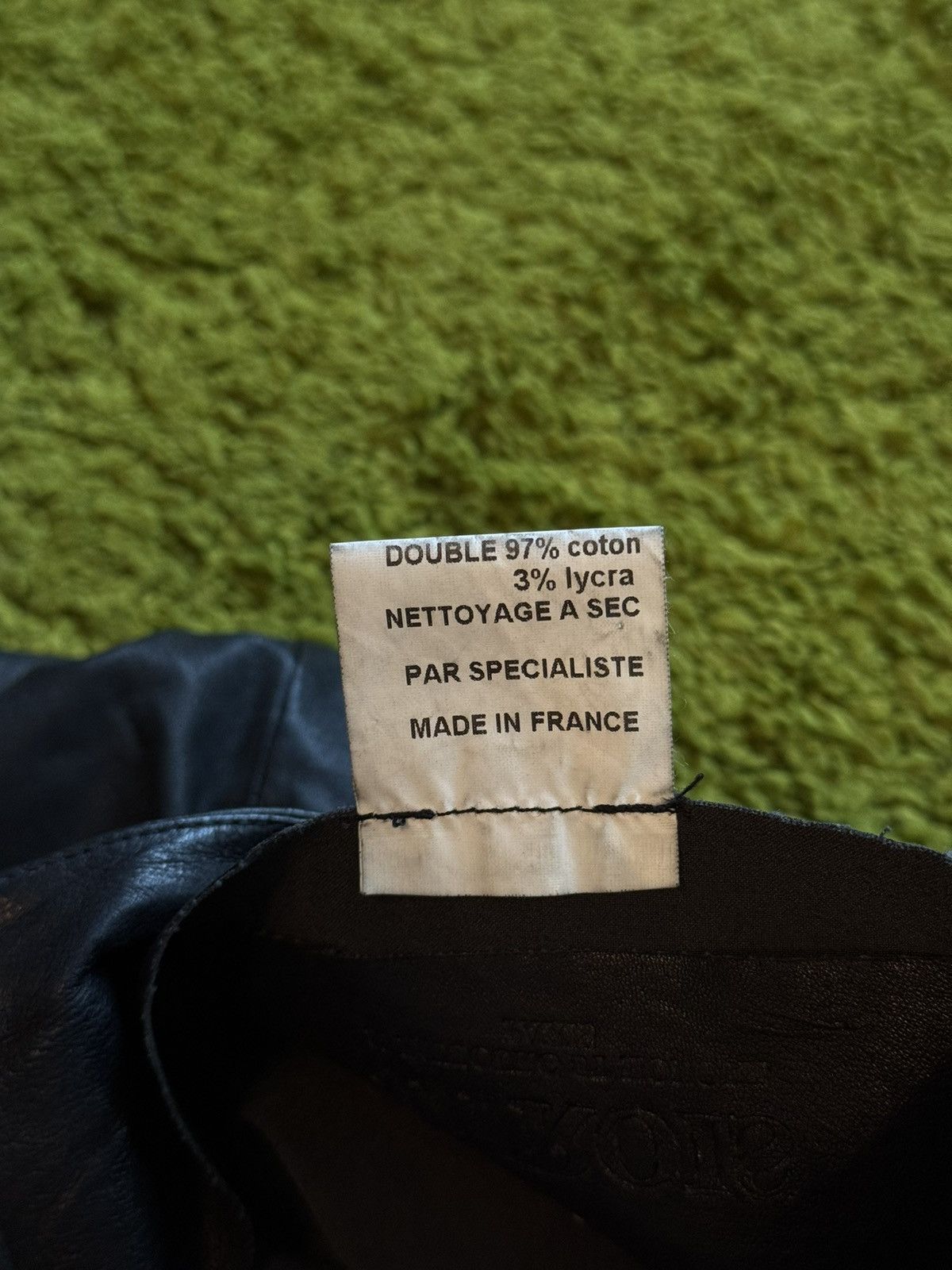 Jitrois Jean Claude Jitrois 1990s archive vintage real leather pants Size 26" / US 2 / IT 38 - 5 Thumbnail
