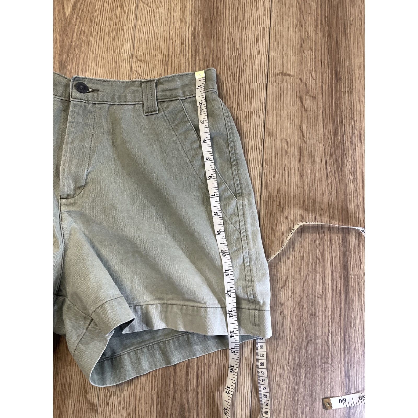 Lee LEE Casuals Chino Shorts Size 8 Medium Green Women Size 30" / US 8 / IT 44 - 6 Thumbnail