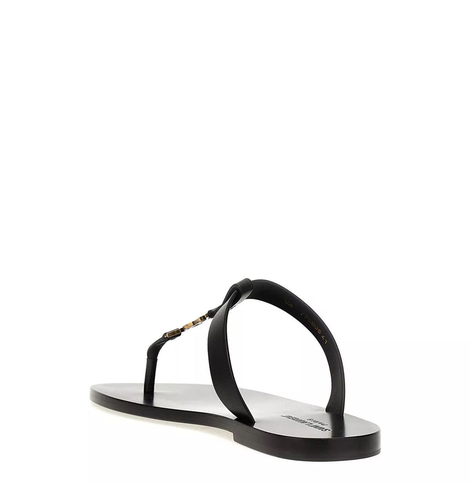 Saint Laurent Paris SAINT LAURENT CASSANDRE SLIDES SIZE 41 Size ONE SIZE - 3 Thumbnail