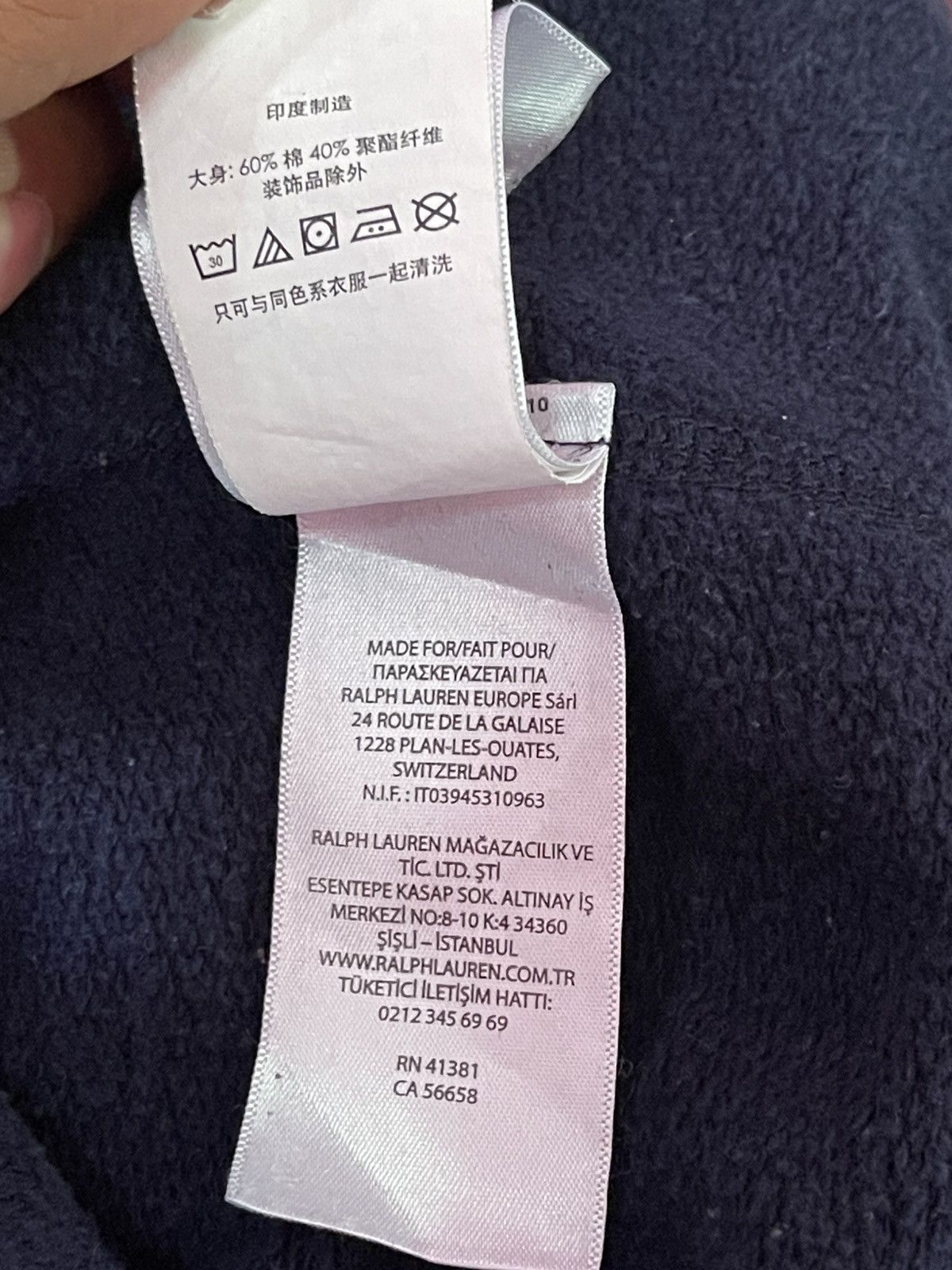 Polo Ralph Lauren Polo Ralph Lauren Fleece Color-Blocked Hoodie🔥🔥🔥 Size US S / EU 44-46 / 1 - 6 Thumbnail
