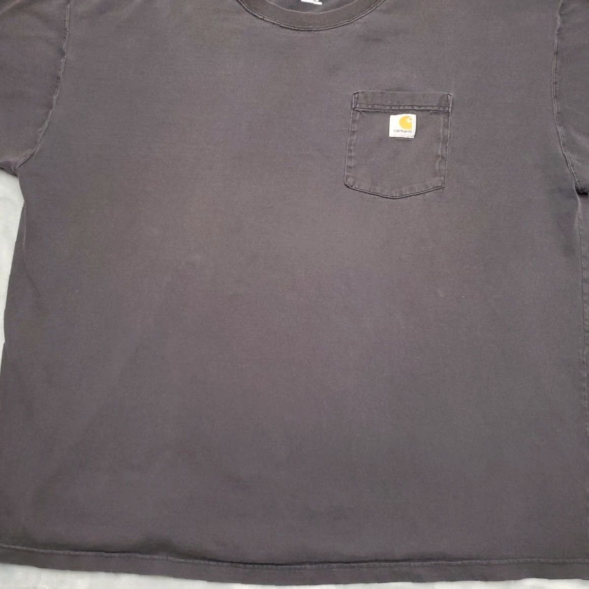 Carhartt VINTAGE Carhartt Shirt Mens 2XL Black Pocket Workwear Short Sleeve Tee Outdoors Cotton Size US XXL / EU 58 / 5 - 2 Thumbnail
