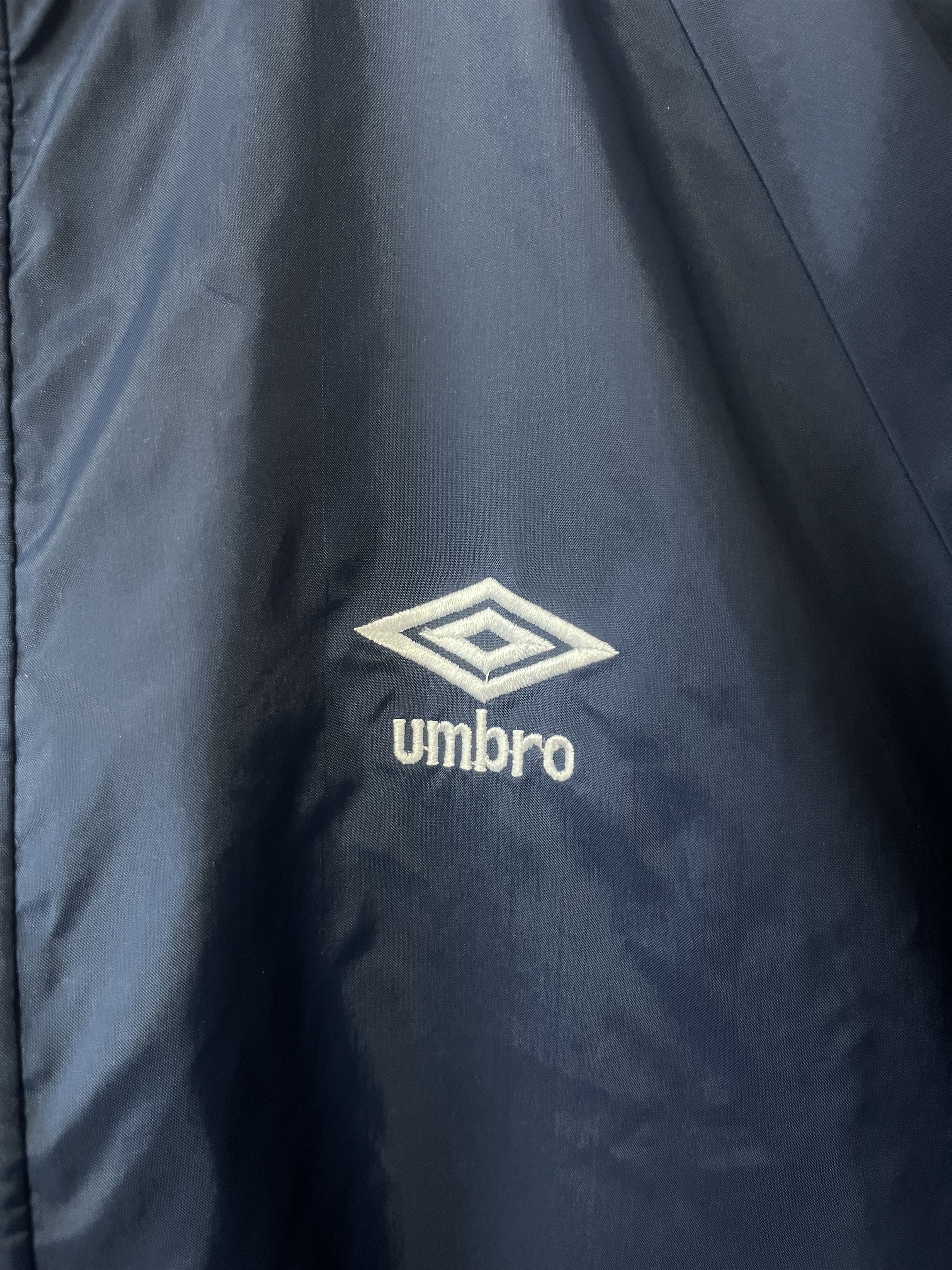 Umbro Vintage Y2K Umbro International Zip Hooded Jacket Size US S / EU 44-46 / 1 - 2 Thumbnail