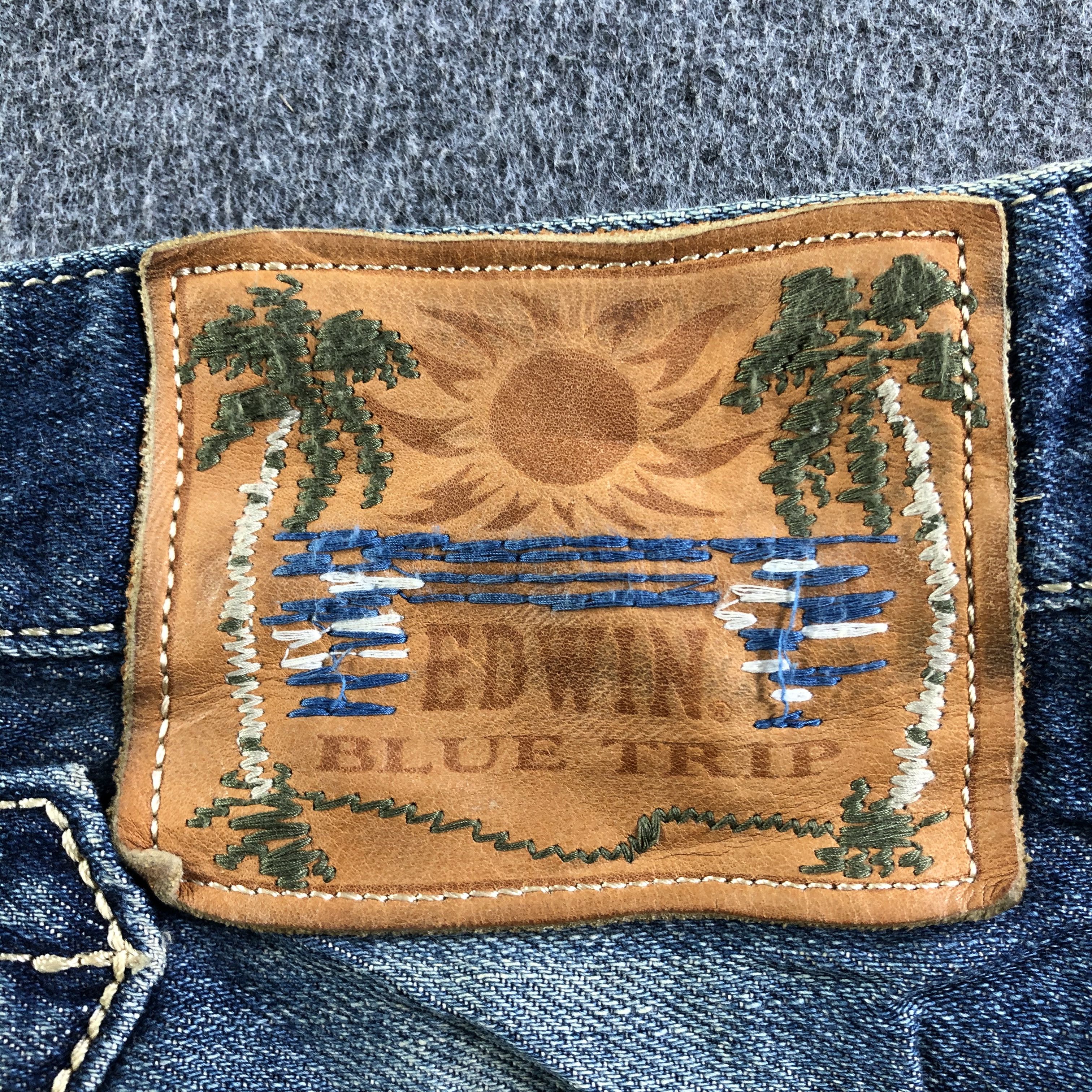 Edwin Vintage Edwin Blue Trip Jeans-J4014 Size US 34 / EU 50 - 5 Thumbnail