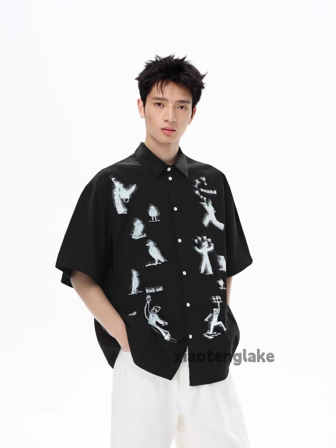 Designer Unisex outdoor utility loose skate hiphop yuppie shirt Size US XL / EU 56 / 4 - 3 Thumbnail