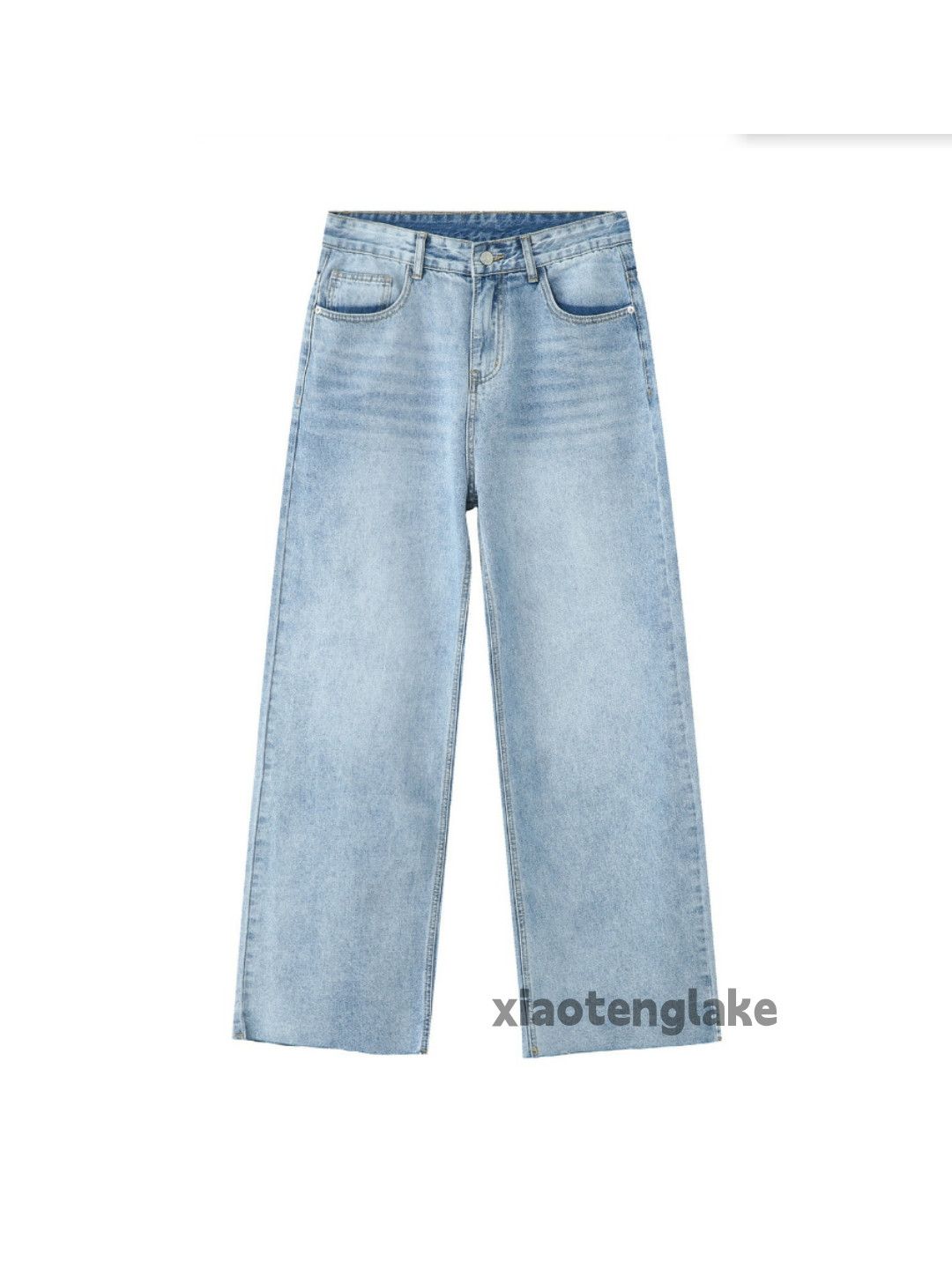 Jean × Vintage washed faded cleanfit yuppie loose baggy jeans Size US 30 / EU 46 - 5 Thumbnail