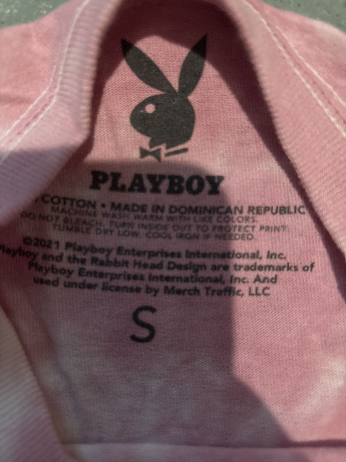 Playboy Pink PLAYBOY T Shirt Size S / US 4 / IT 40 - 1 Thumbnail