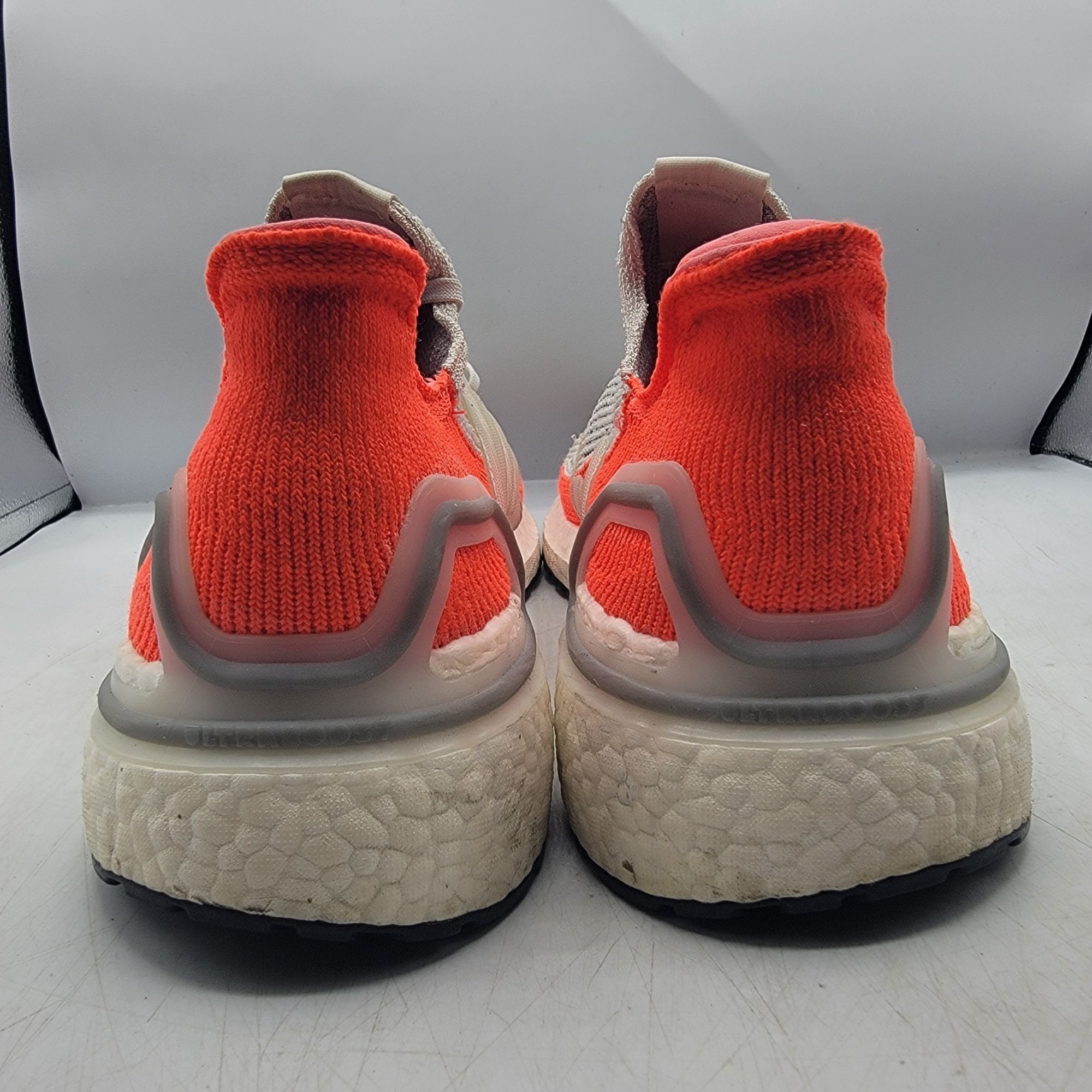 Adidas Adidas Ultraboost 19 Mens 14 White Orange Sneaker Shoes Athl Size US 14 / EU 47 - 4 Thumbnail