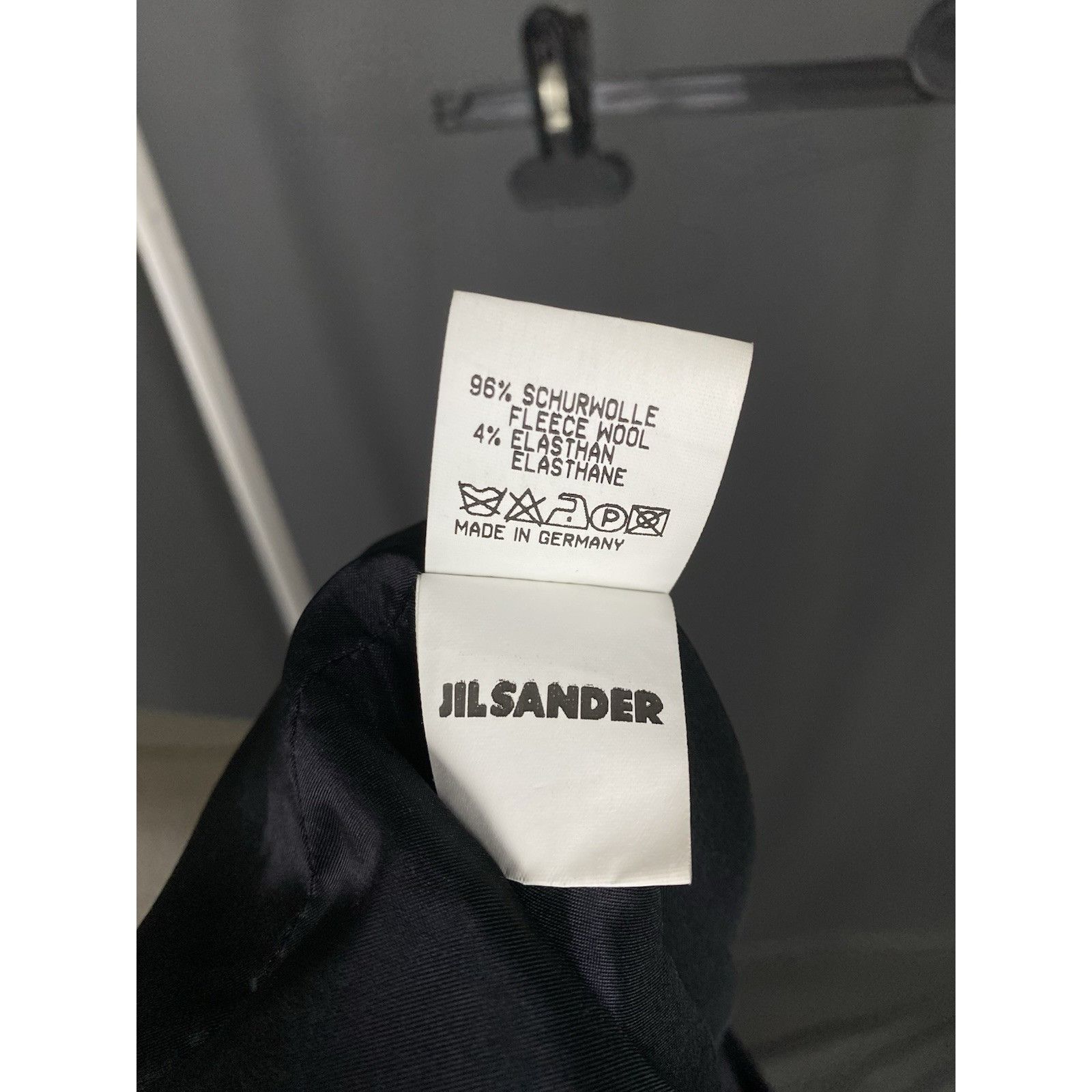 Jil Sander Jil Sander Vintage Classic Women's Black Wool 2 Piece Skirt Size S / US 4 / IT 40 - 15 Thumbnail