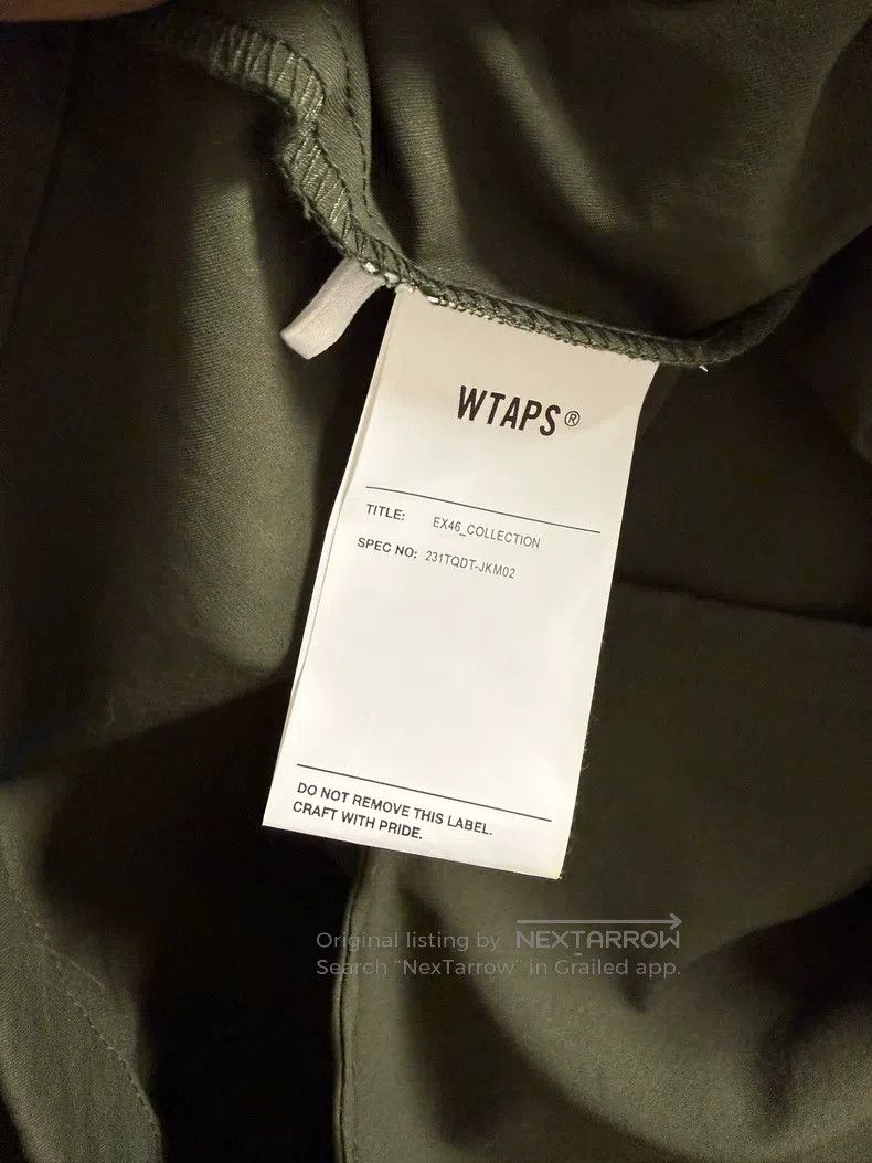 Wtaps Wtaps Military Green Coach Jacket Size US XL / EU 56 / 4 - 4 Thumbnail