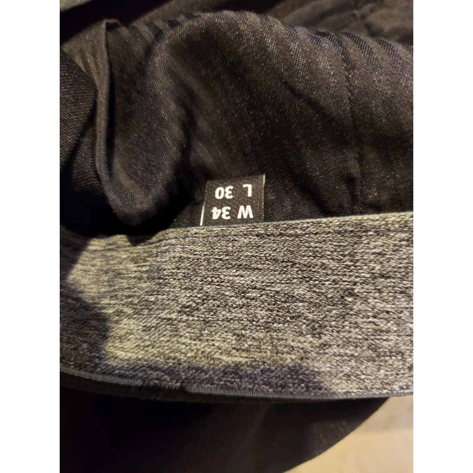 DKNY DKNY Pants Dress Pants 34x30 Black Flat Front 5-Pocket Men Adult Medium Regular Slacks Chino Trousers Formal Slacks Size US 34 / EU 50 - 4 Thumbnail