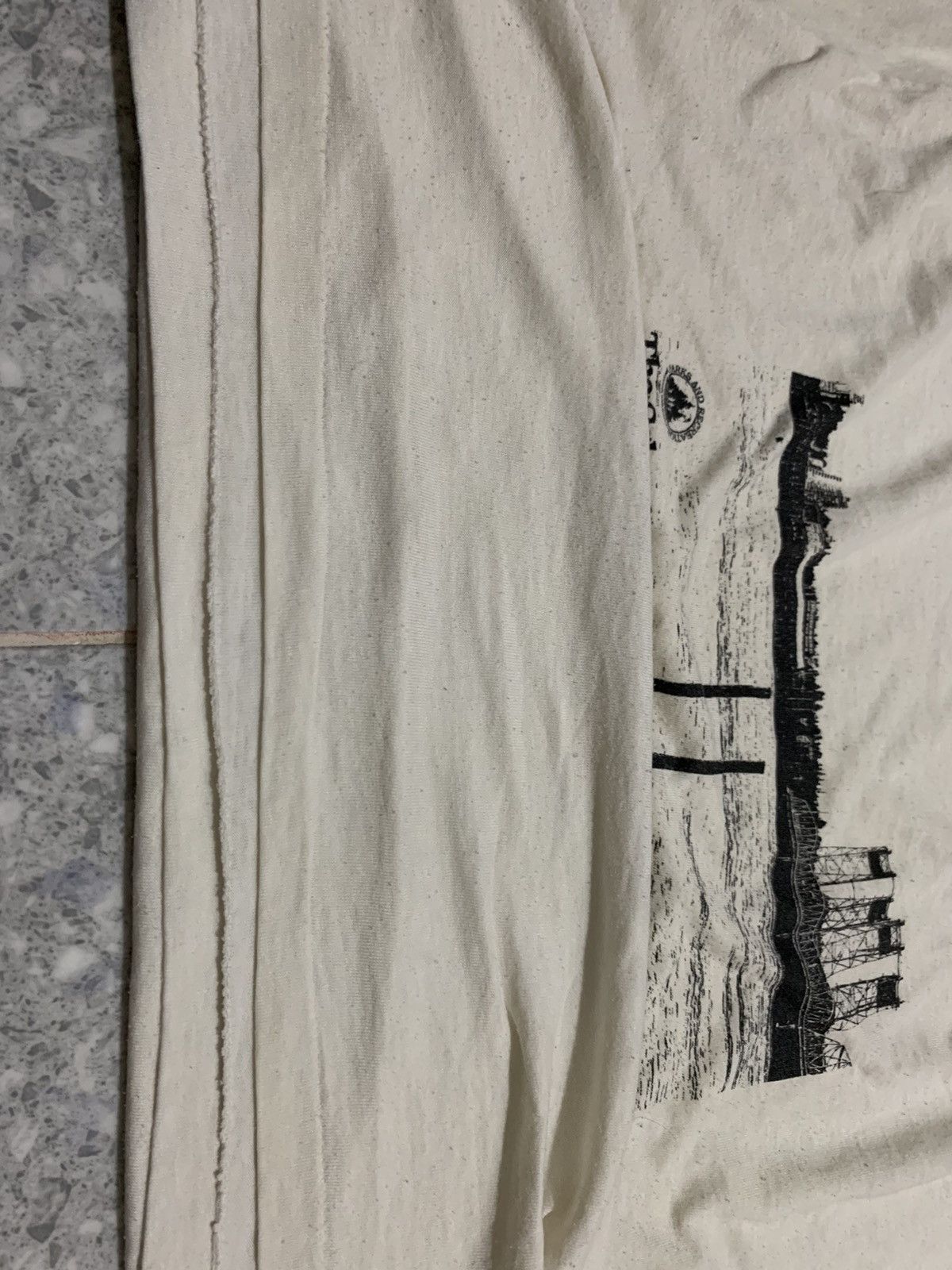 Hanes T-shirt vintage hanes river run 94 Size US XL / EU 56 / 4 - 7 Thumbnail