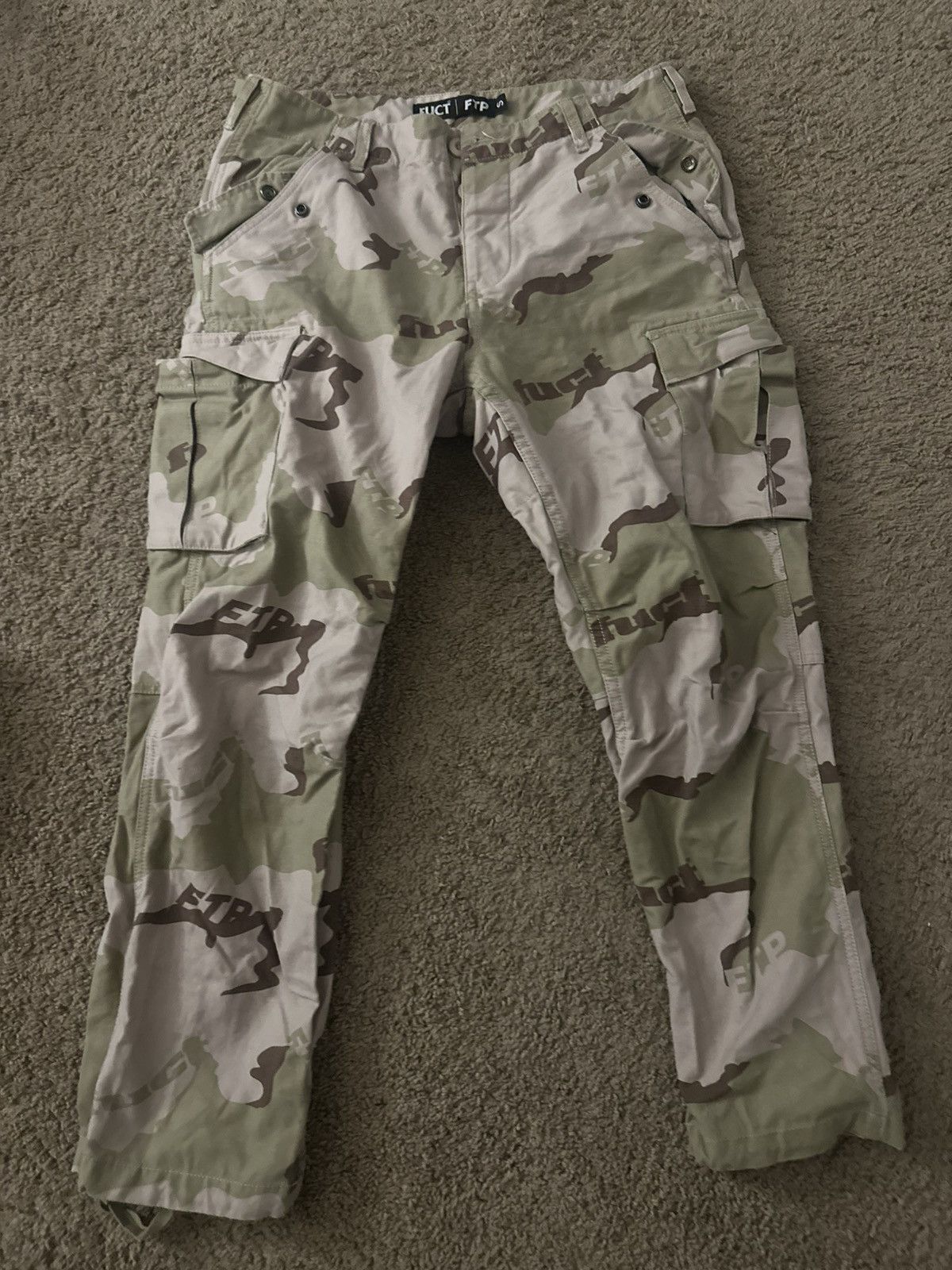 FUCT × Fuck The Population FTP X FUCT Cargo Pants Size US 30 / EU 46 - 1 Thumbnail