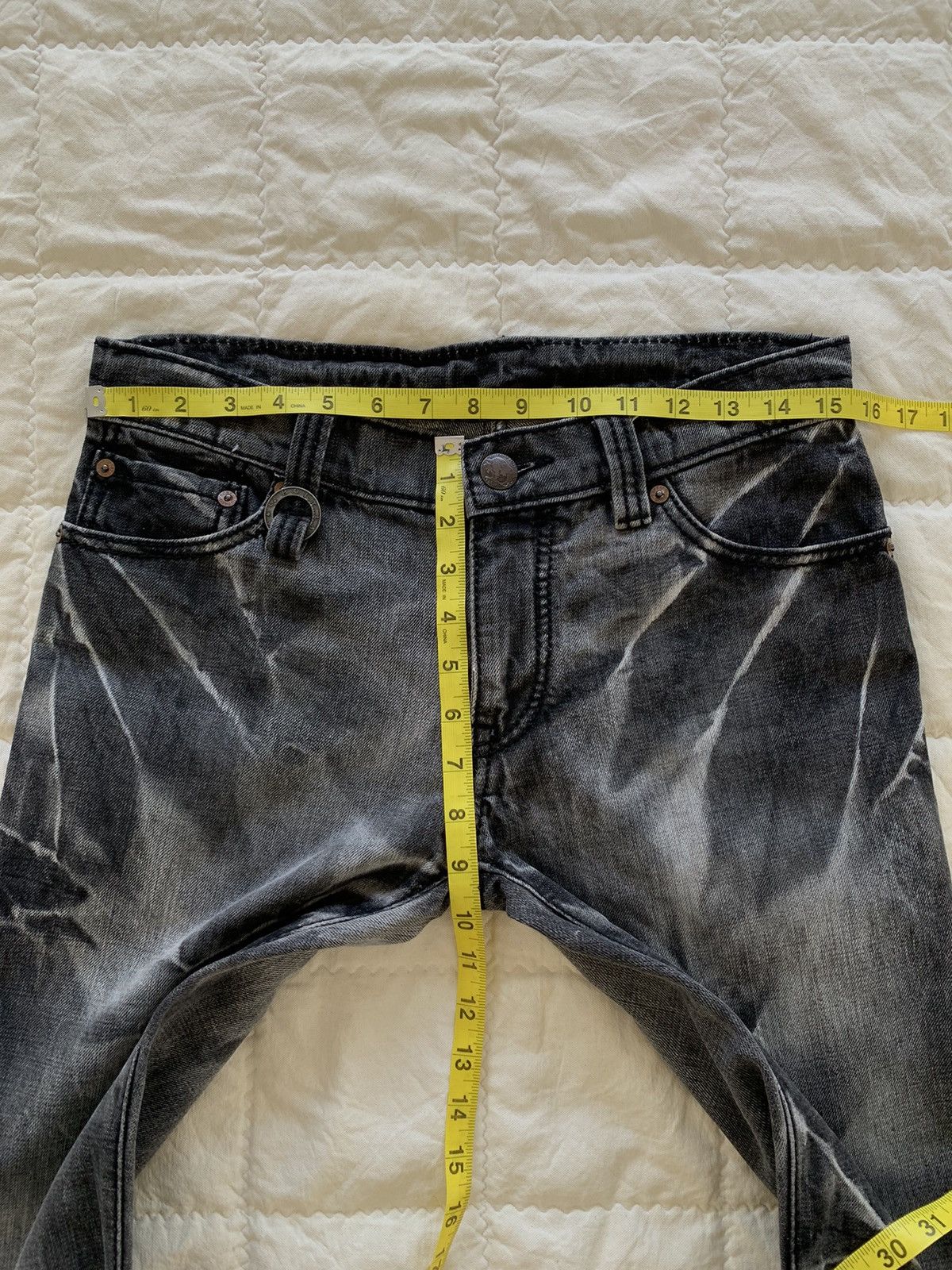 If Six Was Nine 2000s BUFFALO BOBS Curve Leg Boot Cut Jeans Size US 31 - 9 Thumbnail