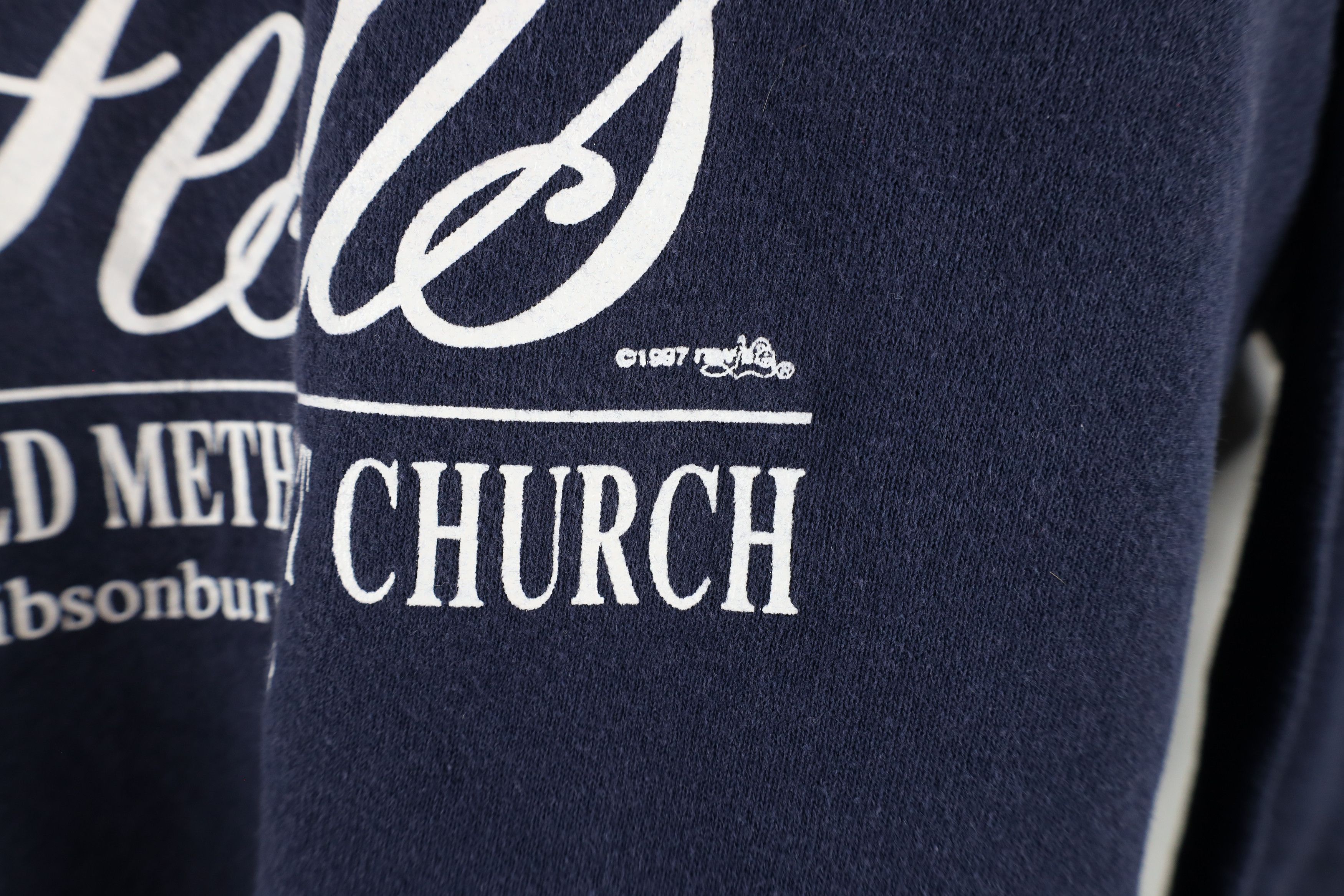 Vintage Vintage 90s Streetwear My Faith Is In Jesus Sweatshirt USA Size L / US 10 / IT 46 - 5 Thumbnail