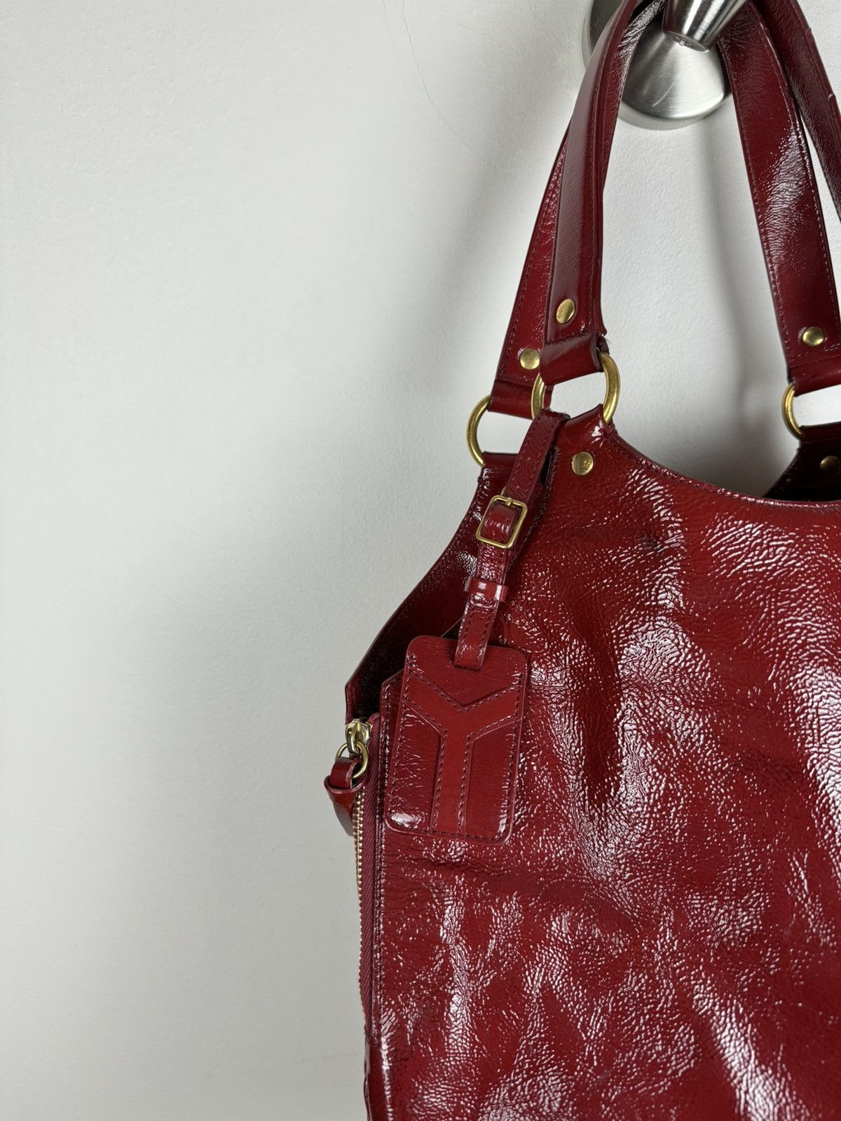 Yves Saint Laurent Leather bag Yves Saint Laurent original casual luxury item Size ONE SIZE - 2 Thumbnail