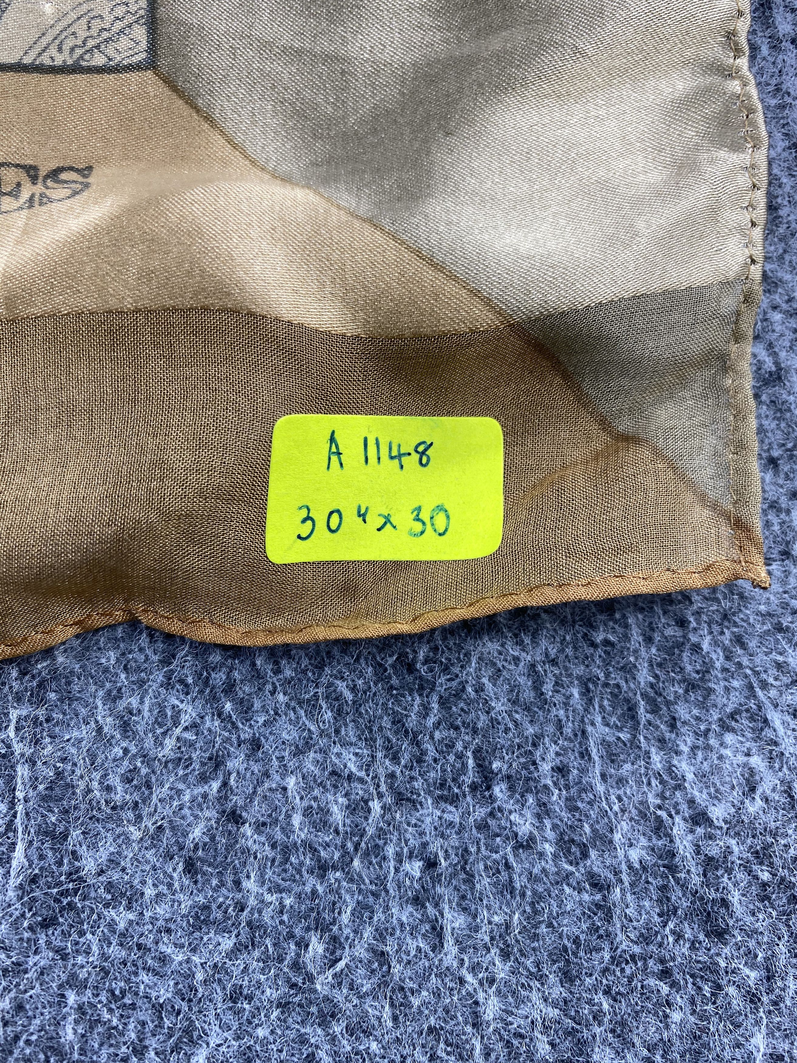 Hardy Amies × Vintage Hardy Amies Silk Scarf Size ONE SIZE - 5 Thumbnail