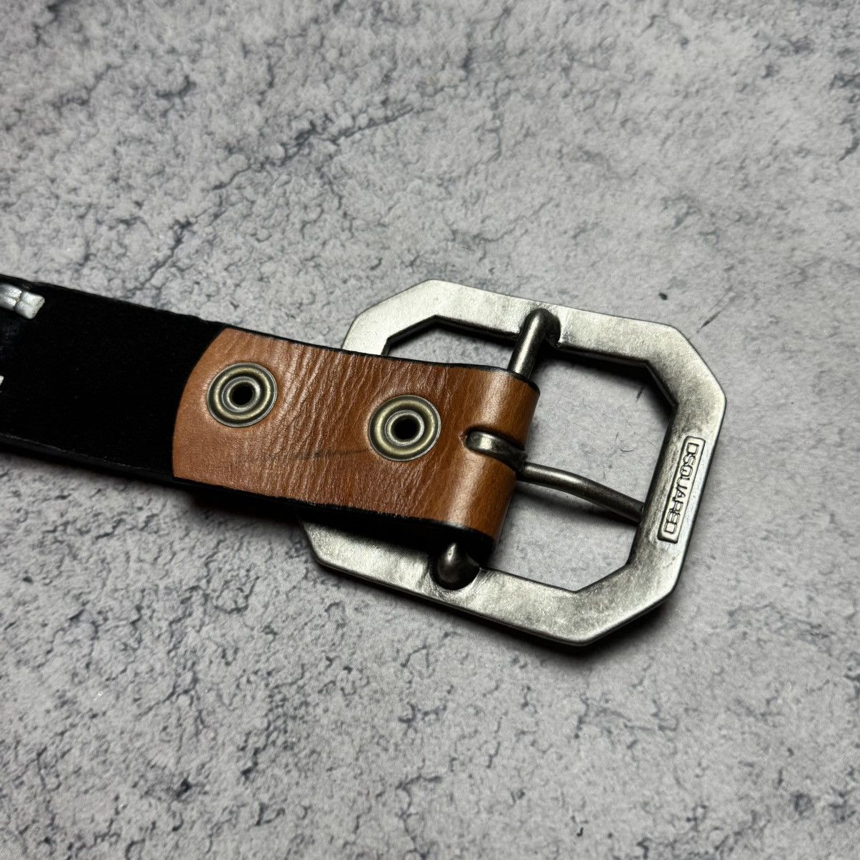 Dsquared2 NEW Rare DSQUARED2 Vintage Leather Belt Size ONE SIZE - 13 Thumbnail