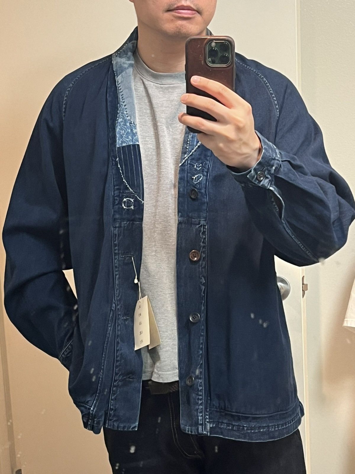 Kapital Kountry Kapital Kountry Denim Tiger Juban Noragi Size US L / EU 52-54 / 3 - 3 Thumbnail
