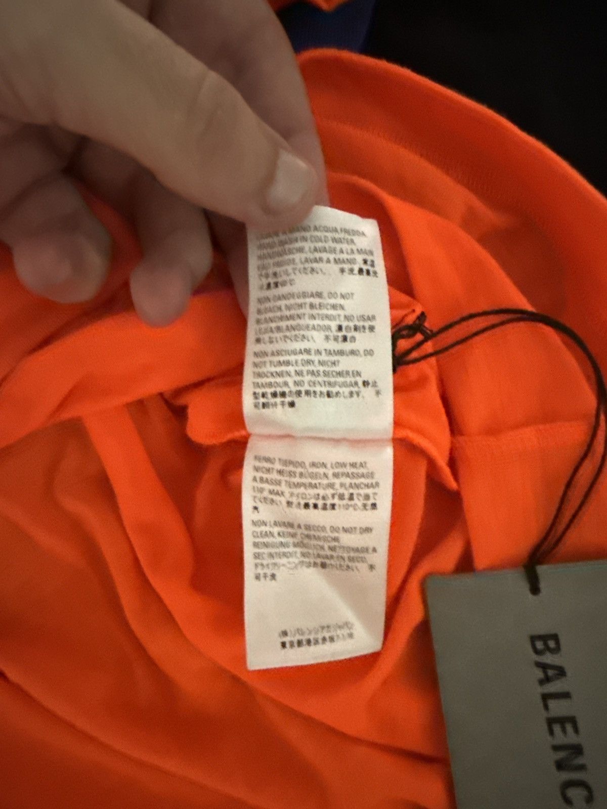 Balenciaga Balenciaga Hi My Name Is Shirt BRAND NEW XXL UNWORN WITH TAG Size US XXL / EU 58 / 5 - 3 Thumbnail