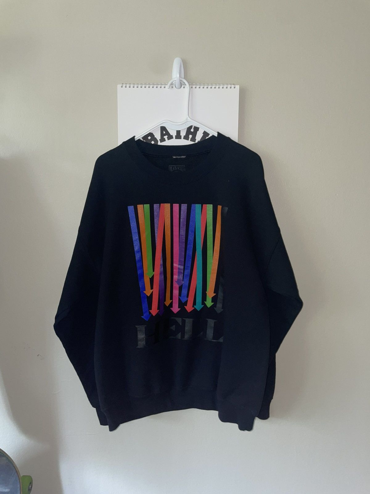 Black Scale black printed hell sweatshirt Size US L / EU 52-54 / 3 - 1 Thumbnail