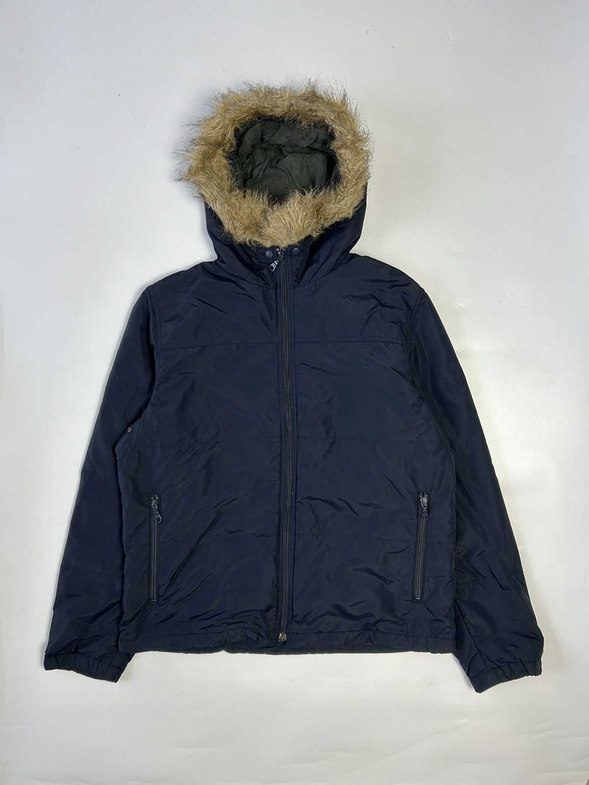 Japanese Brand × Uniqlo UNIQLO FAUX FUR HOODIE LIGHT JACKET Size US M / EU 48-50 / 2 - 1 Thumbnail