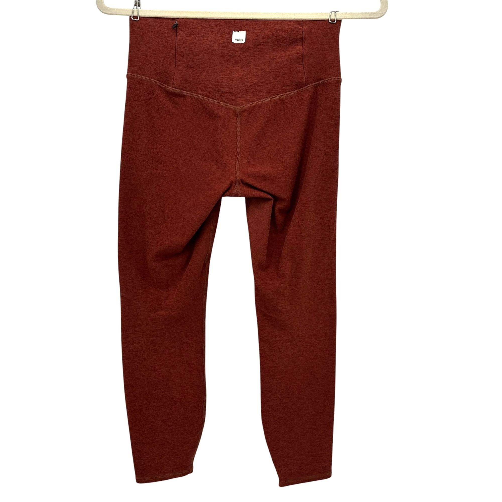 Vuori Vuori Womens Small Leggings Clean Elevation Legging Cinnamon Size 25" / US 0 / IT 36 - 4 Thumbnail