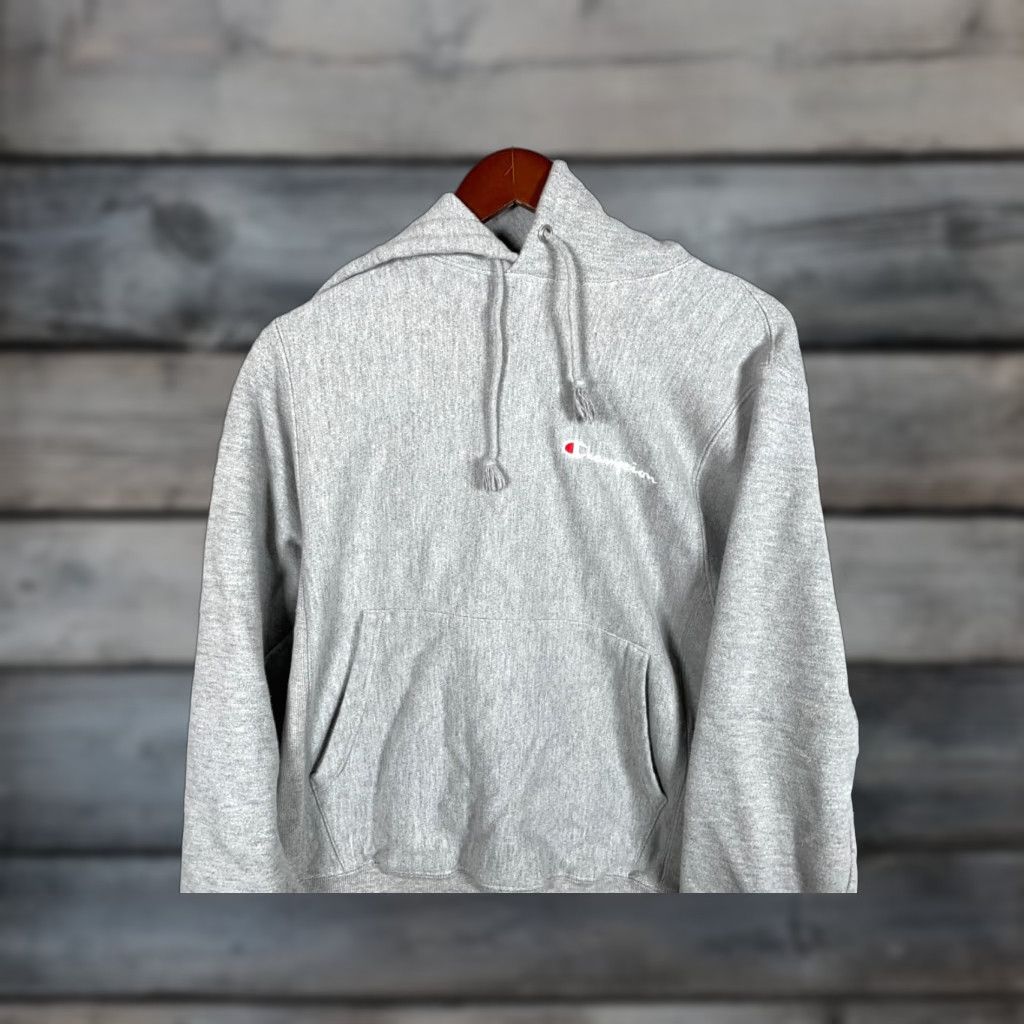 Champion VTG Champion Reverse Weave Hoodie Adult Medium Heather Gray Sweatshirt 90s Size US M / EU 48-50 / 2 - 1 Thumbnail