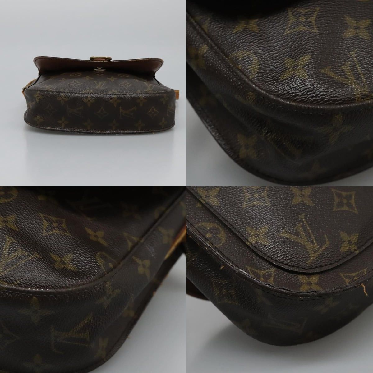 Louis Vuitton LOUIS VUITTON Monogram Saint Cloud GM Shoulder Bag M51242 Size ONE SIZE - 10 Thumbnail
