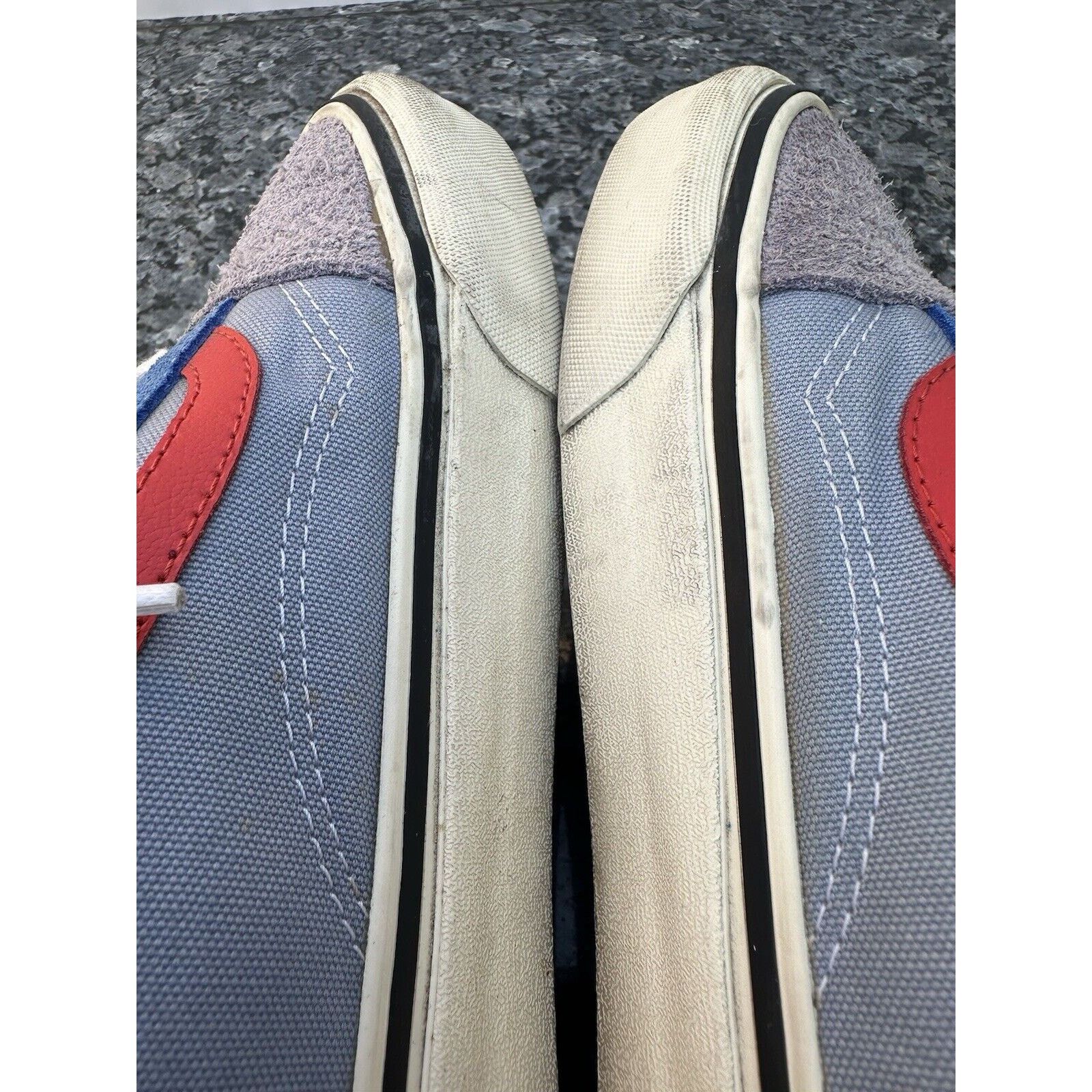Vans Vans OG Old Skool LXGym Standard Dusty Blue Sneakers 12 Size US 12 / EU 45 - 11 Thumbnail