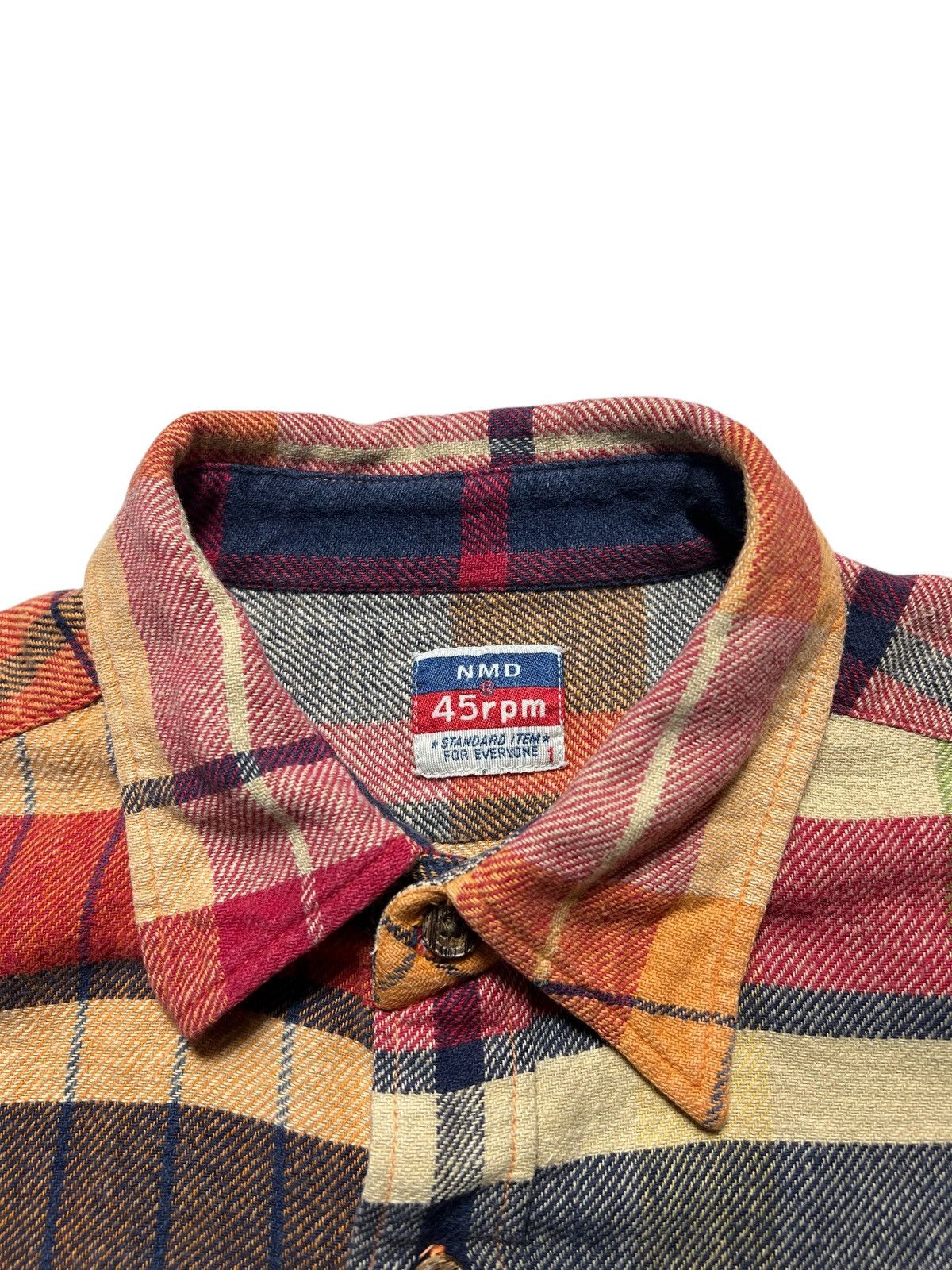 Japanese Brand 45rpm Plaid Flannel Japanese Brand Shirt Size US M / EU 48-50 / 2 - 3 Thumbnail