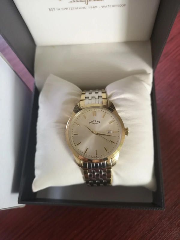 Designer Rotary men's two tone gold dial watch Size ONE SIZE - 2 Thumbnail