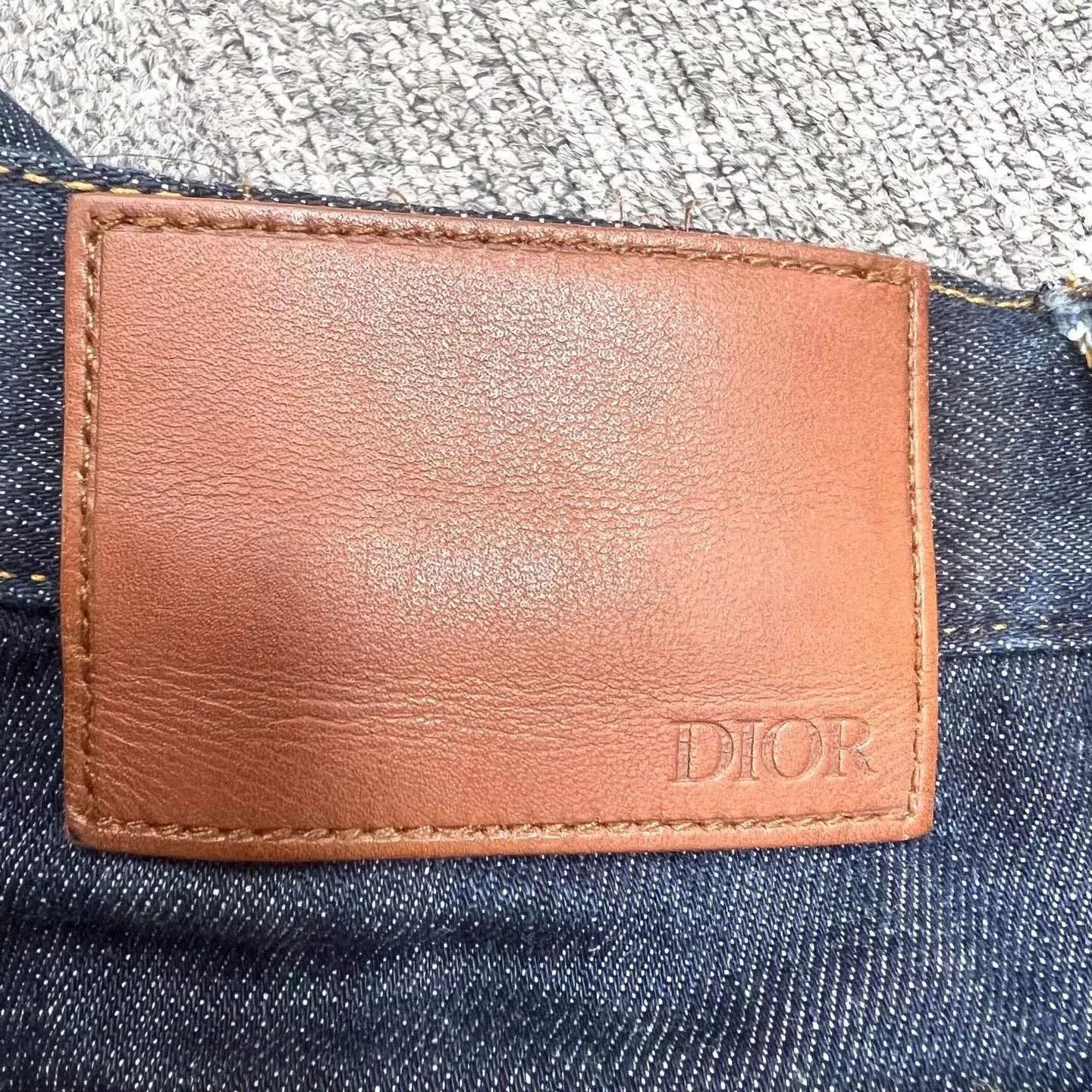 Dior Dior Men's Straight Slim Logo Jeans. Size US 34 / EU 50 - 4 Thumbnail