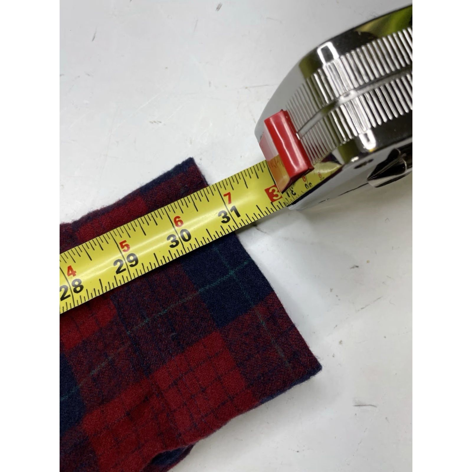 Pendleton VINTAGE Pendleton USA Plaid Shirt Mens L Wool Button-Up Long Sleeve, Button-Down Collar, Regular Fit Size 42R - 5 Thumbnail