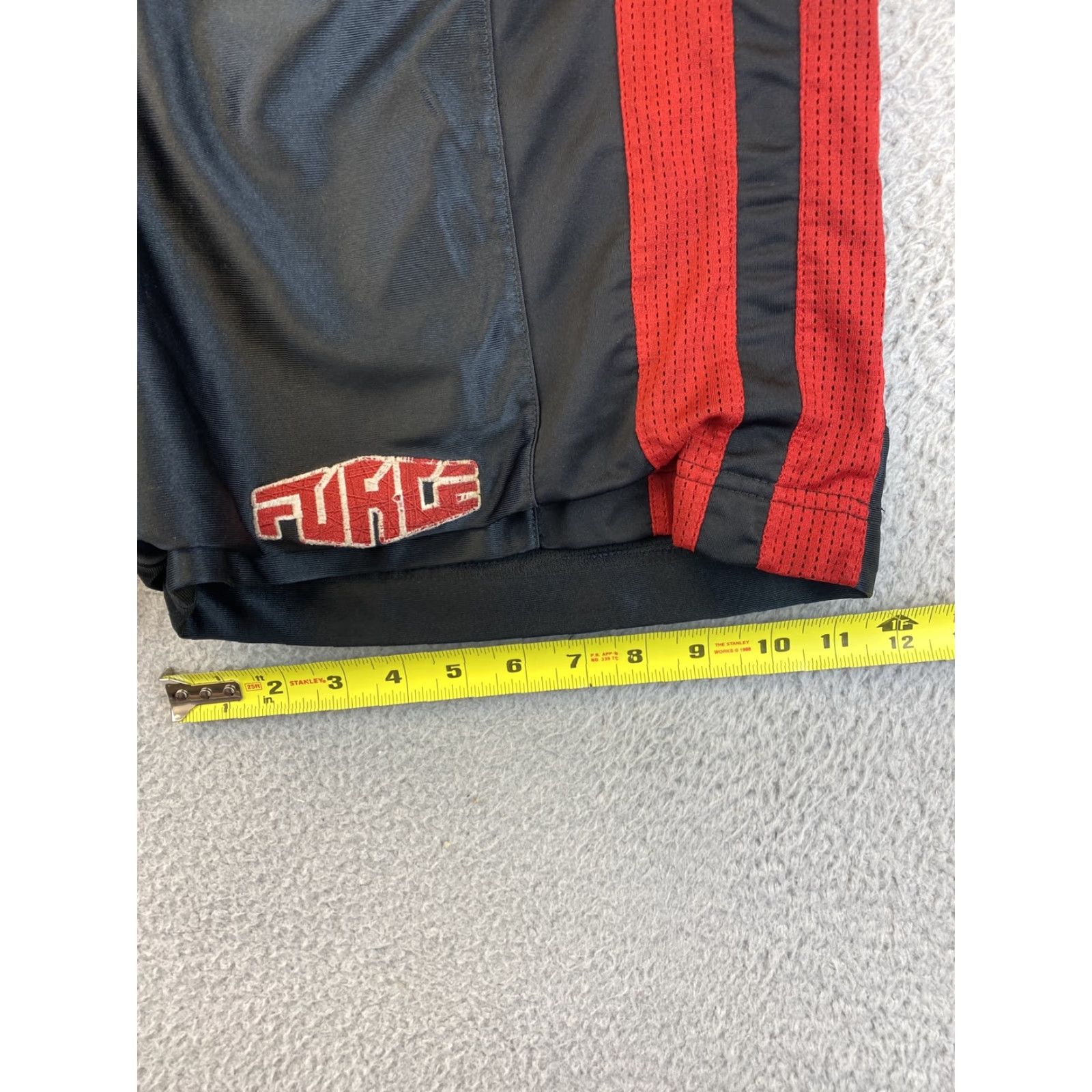 Nike Nike Dri-Fit Lined Basketball Shorts 10” Black Red Men’s Size Medium / 78-56 Size US 31 - 7 Thumbnail