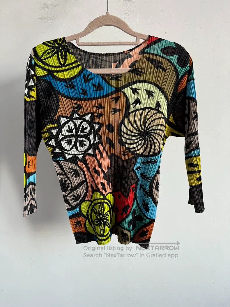 Issey Miyake Issey Miyake Color - Block Long Sleeve Size L / US 10 / IT 46 - 1 Thumbnail
