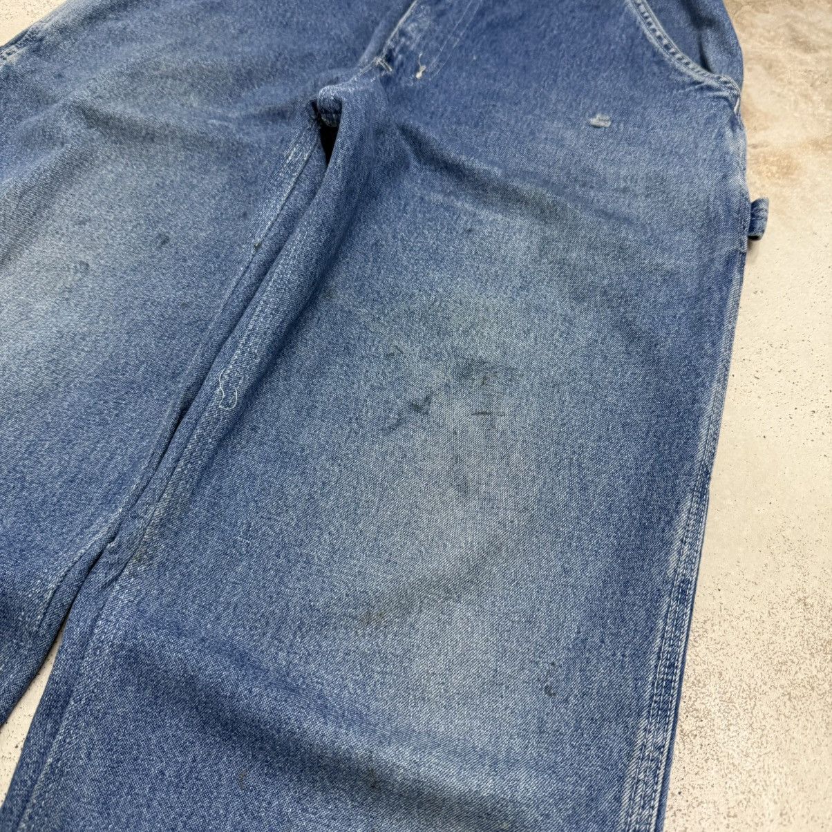 Carhartt Carhatt Distressed Used Carpenter Pants Size US 32 / EU 48 - 7 Thumbnail