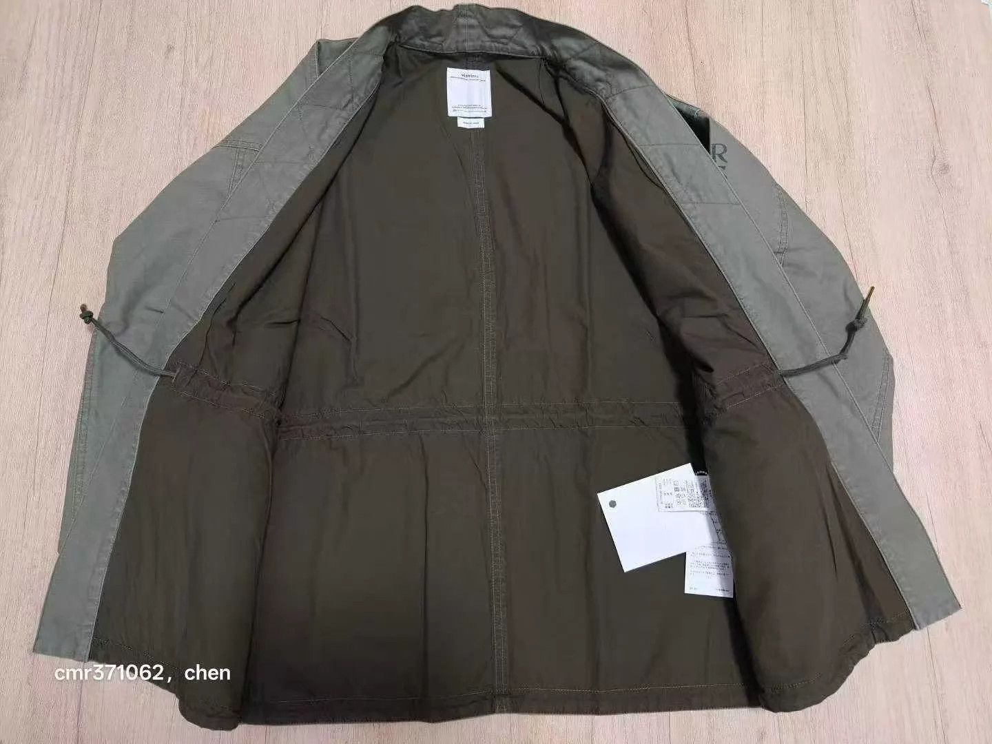 Visvim visvim 19aw sanjuro benny jkt brown/olive 3 military duster Size US L / EU 52-54 / 3 - 7 Thumbnail