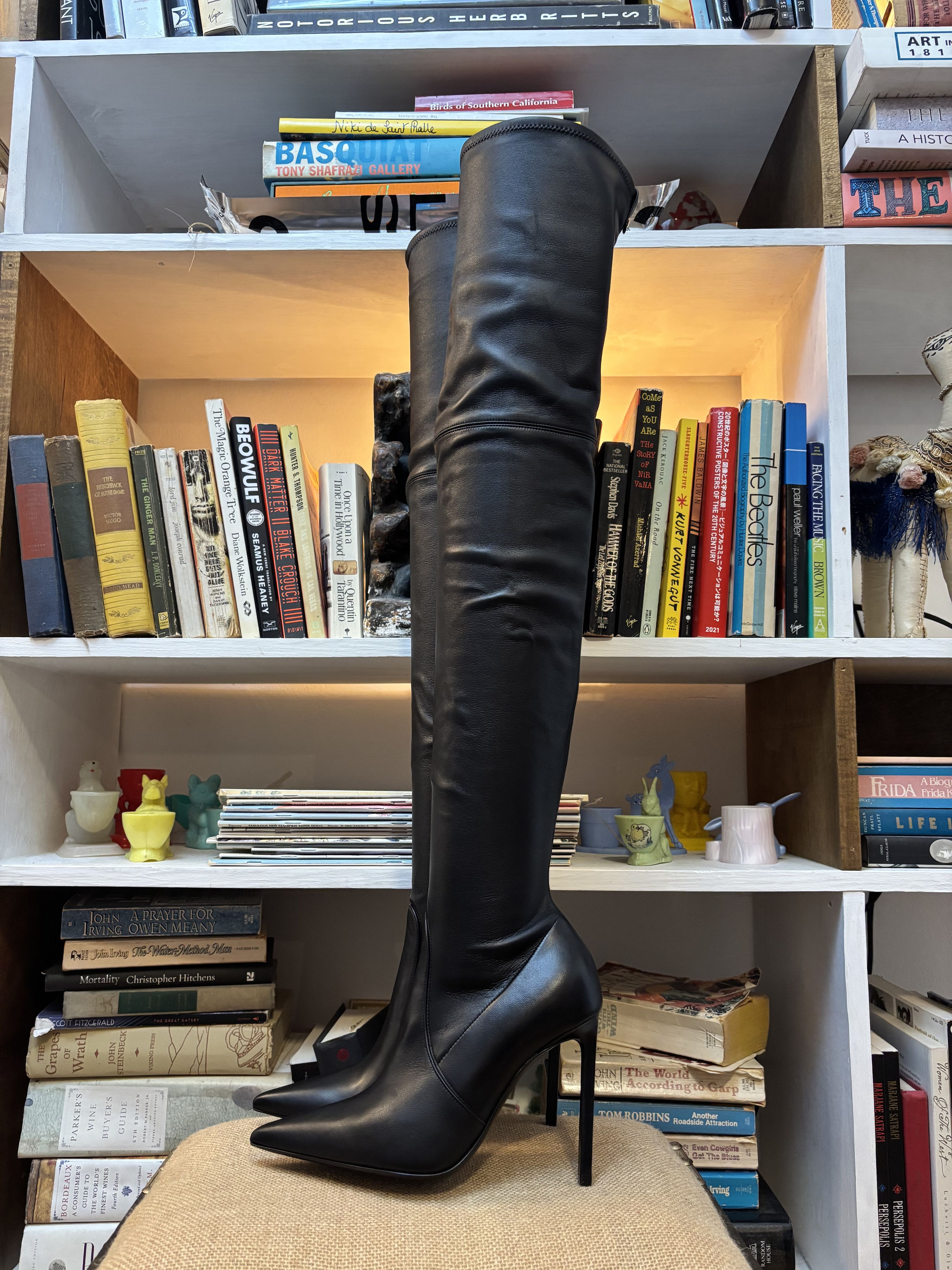 Tom Ford Tom ford T Screw Over-the-knee leather boots Size US 6 / IT 36 - 6 Thumbnail