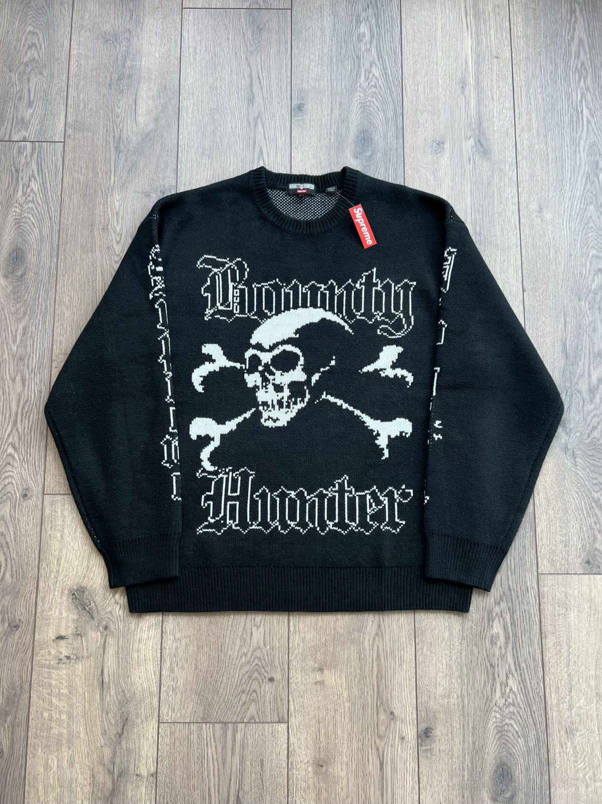 Bounty Hunter × Supreme Supreme x Bounty Hunter Knit Sweater Black Large Size US L / EU 52-54 / 3 - 1 Thumbnail