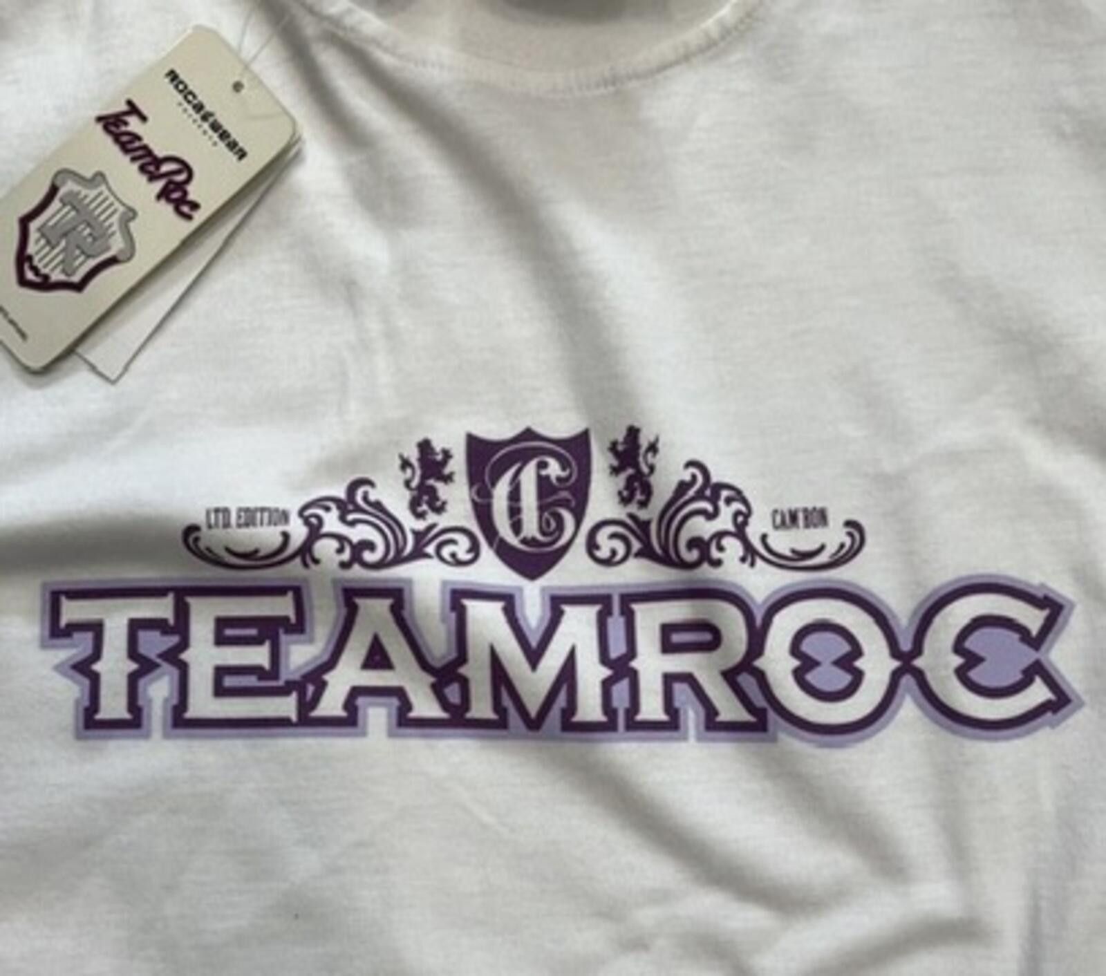 Rocawear Rocawear Team Roc Cam'Ron White Graphic T-Shirt 2XL Size US XXL / EU 58 / 5 - 2 Thumbnail
