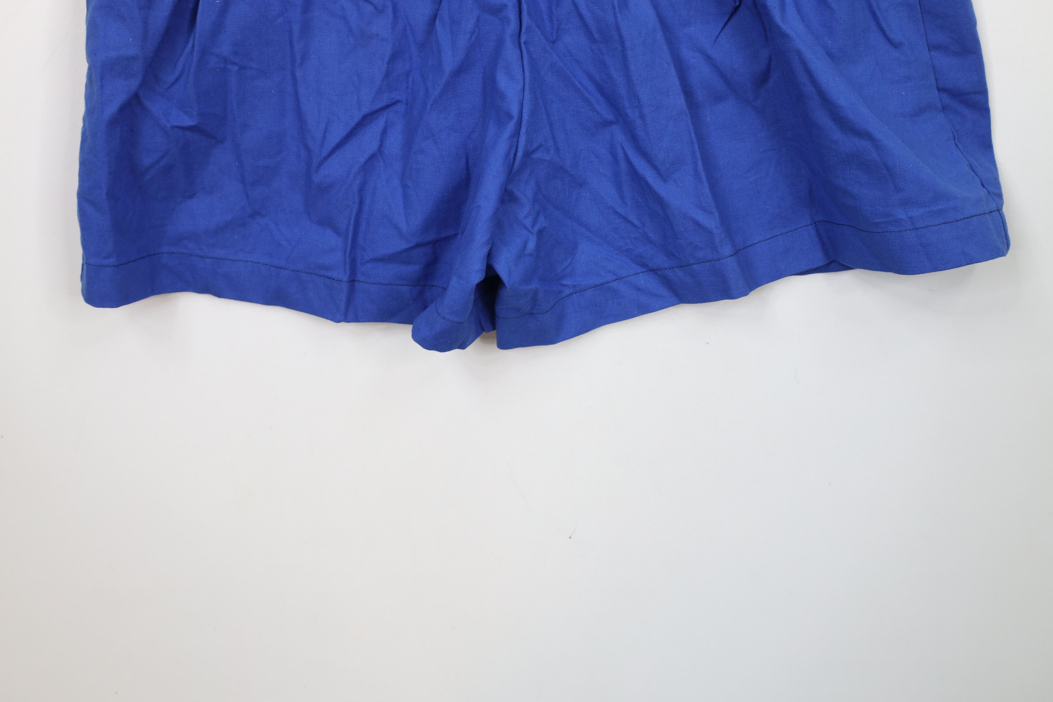 Adidas × Vintage Deadstock Vintage 80s Adidas Knee Tennis Golf Shorts Blue Size US 34 / EU 50 - 14 Thumbnail