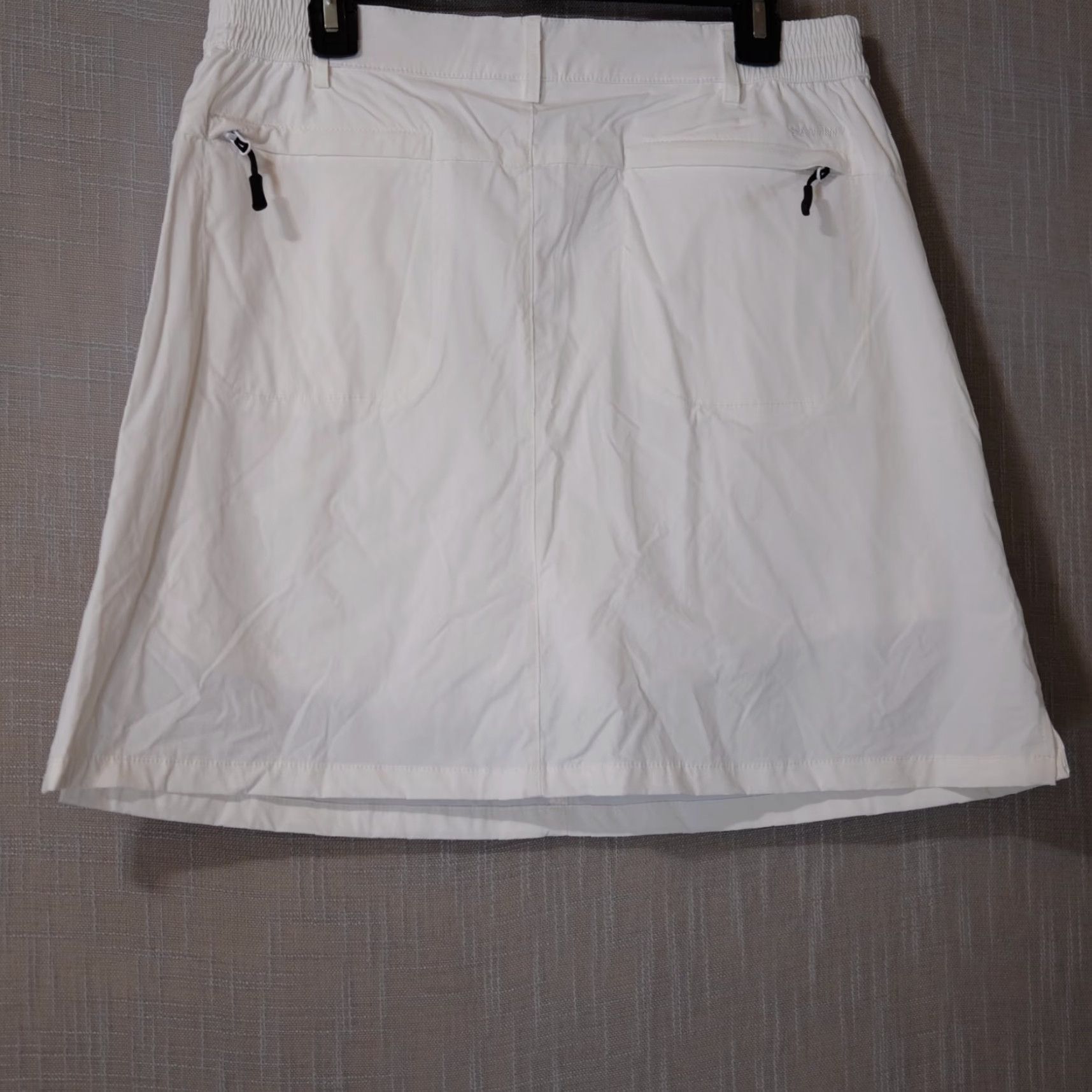 Vintage Nwot! Santiny Skort Skirt Shorts Pockets Athletic Golf White Women's XL #H56-2 Size 40" / US 18 - 6 Thumbnail
