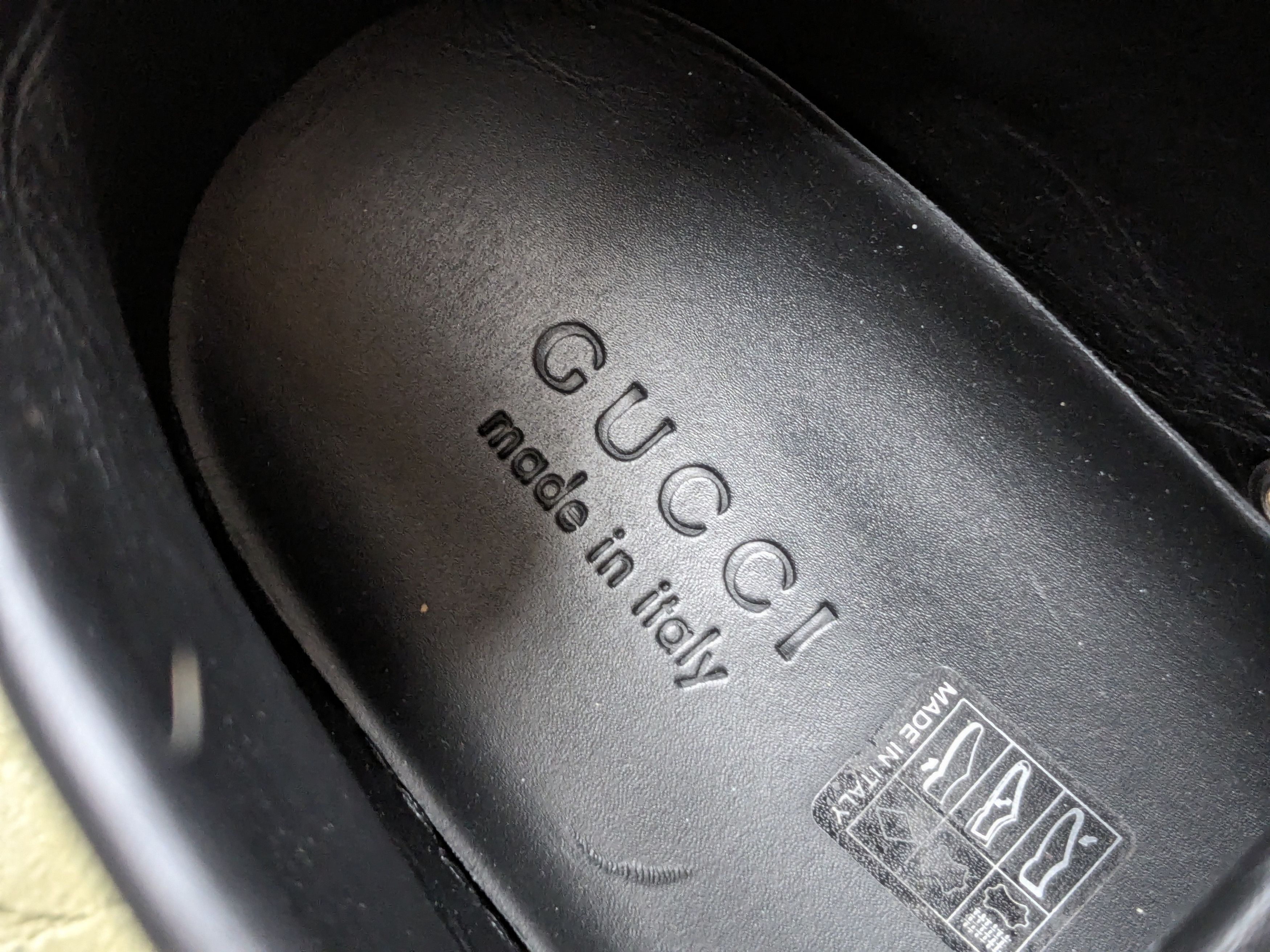 Gucci Gucci Monogram Sneakers Black 11.5 High Tops Size US 11.5 / EU 44-45 - 6 Thumbnail