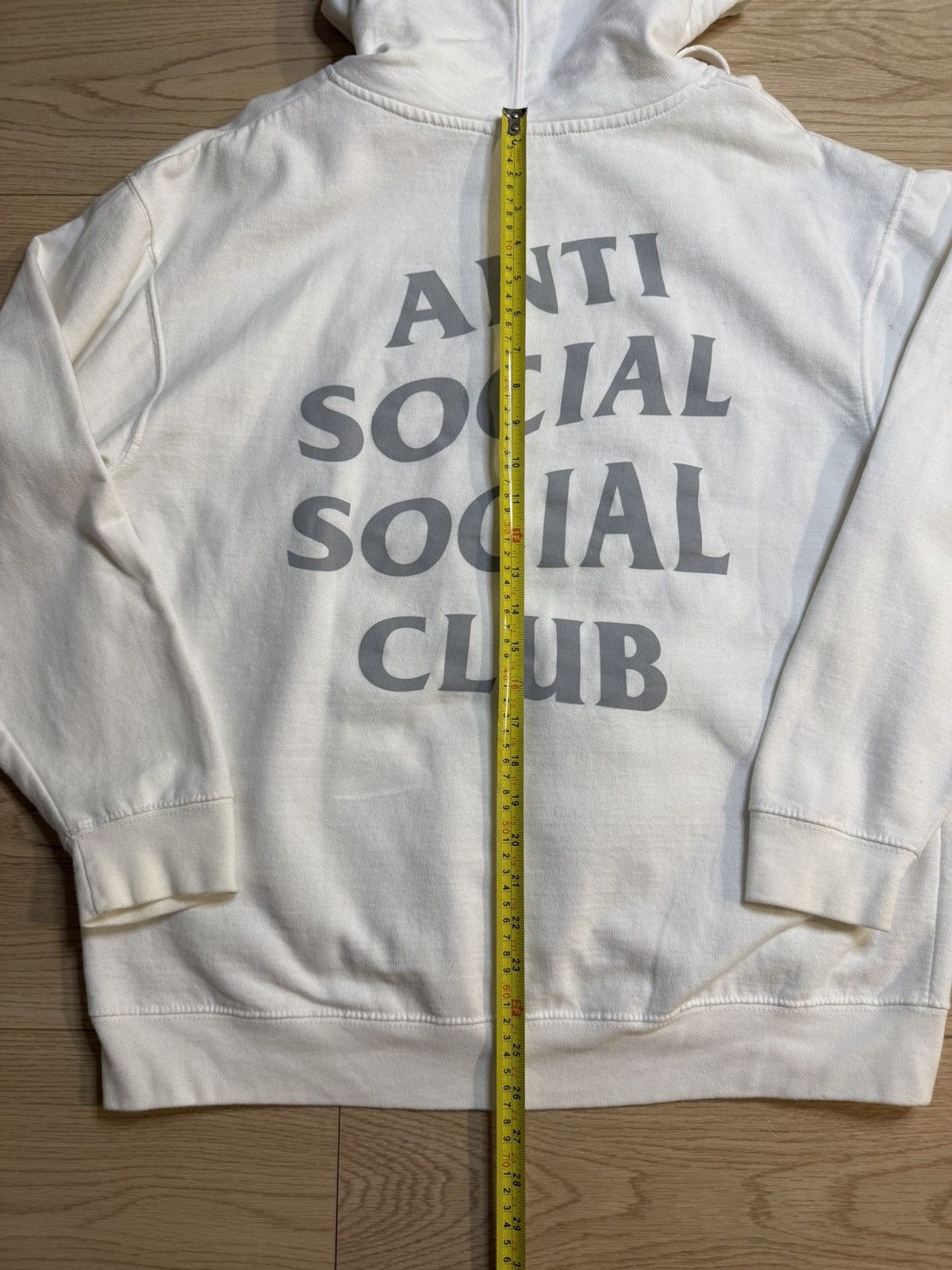 Anti Social Social Club Anti Social Social Club Cigarette White Hoodie Size US L / EU 52-54 / 3 - 6 Thumbnail