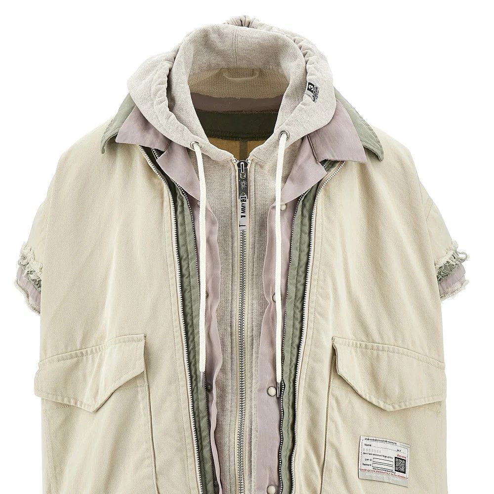 Maison MIHARA YASUHIRO o1mle0924 Triple Layered Vest in Multicolor Size US M / EU 48-50 / 2 - 2 Thumbnail