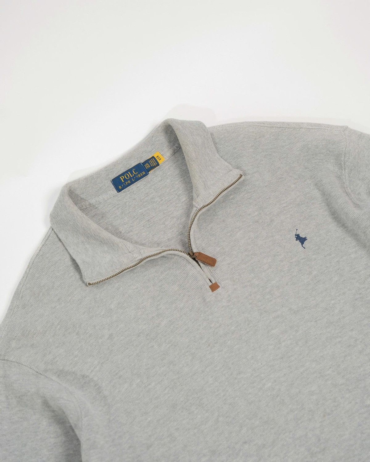 Polo Ralph Lauren Polo Ralph Lauren Quarter - zip Pullover Gray Size US M / EU 48-50 / 2 - 2 Thumbnail
