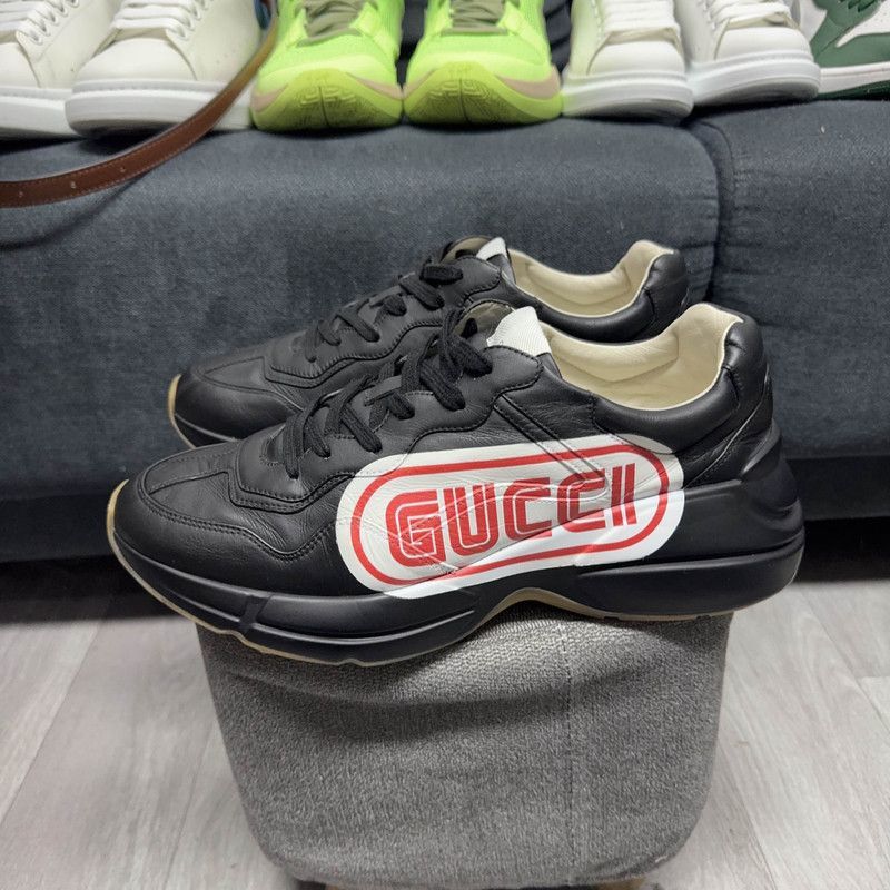 Gucci Gucci Rhyton Fashion Casual Low-Top Sneakers - Size US 9.5 / EU 42-43 - 1 Thumbnail