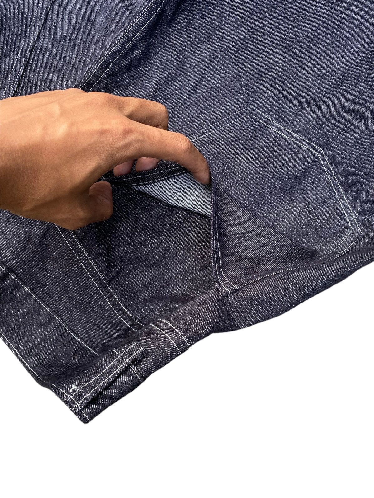 Japanese Brand 2Spoon Balloon Indigo Denim Size US 34 / EU 50 - 10 Thumbnail