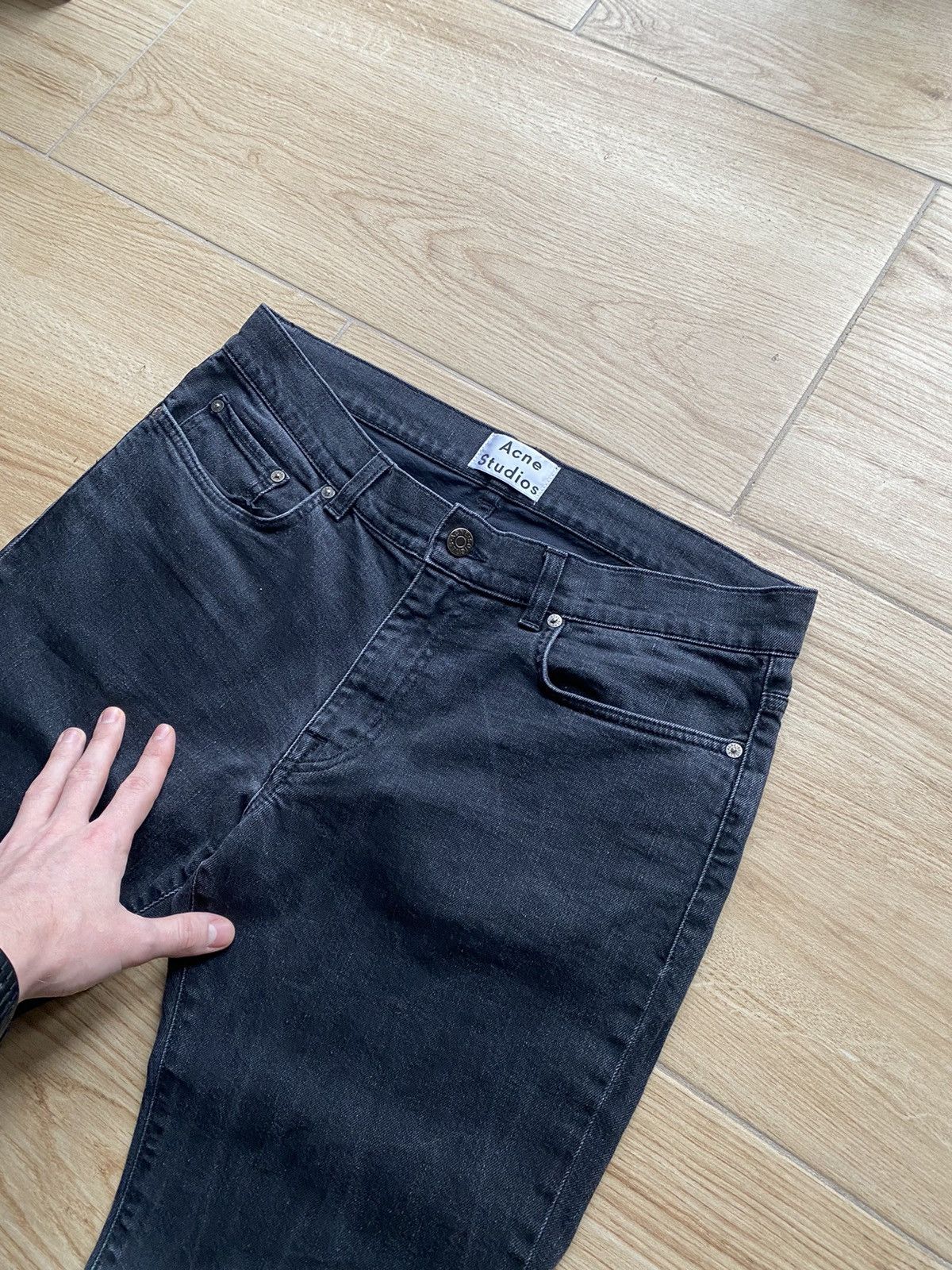 Acne Studios Acne Studios Thin Used Cash Jeans Size US 32 / EU 48 - 8 Thumbnail