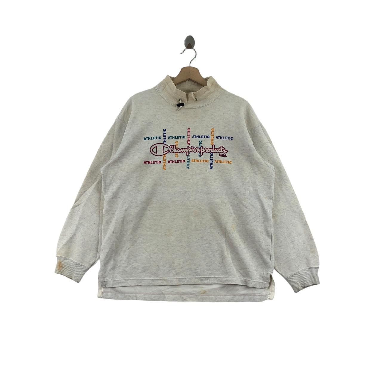Champion Vintage CHAMPION PRODUCTS Embroidered Sweatshirt Sweater Size L / US 10 / IT 46 - 1 Thumbnail